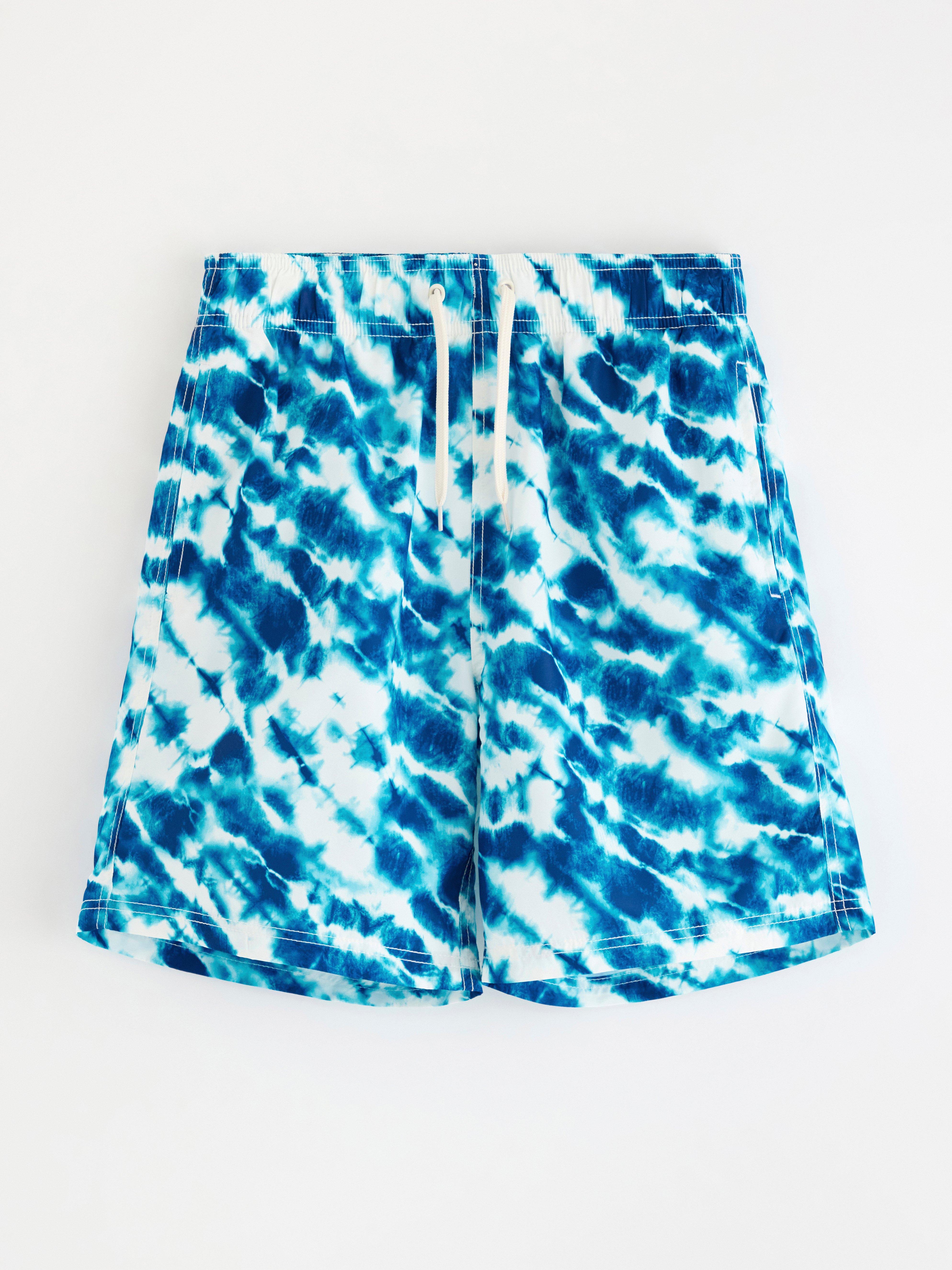 Badshorts - Barn - Vit