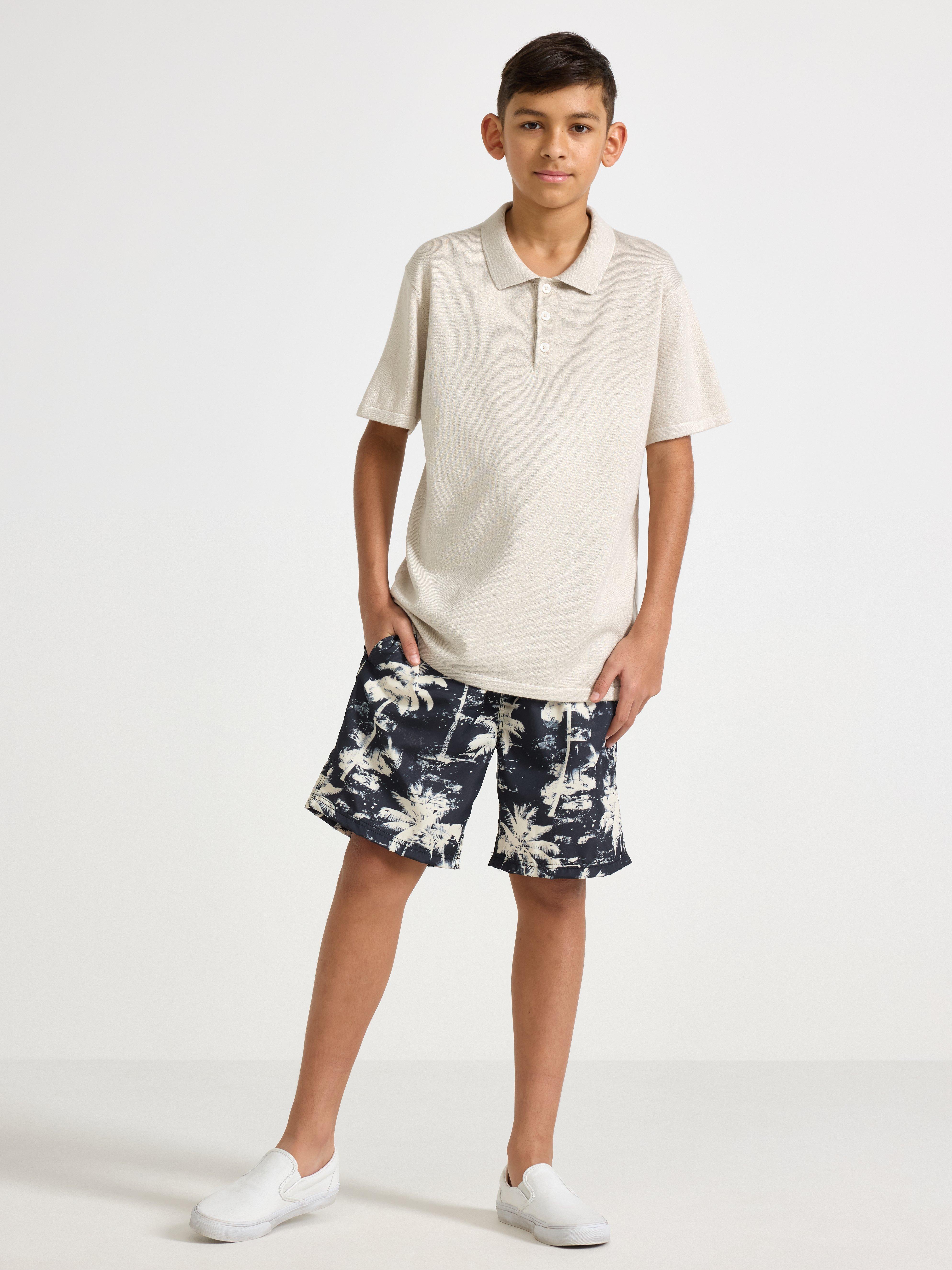 Uimashortsit - Lapset - Musta