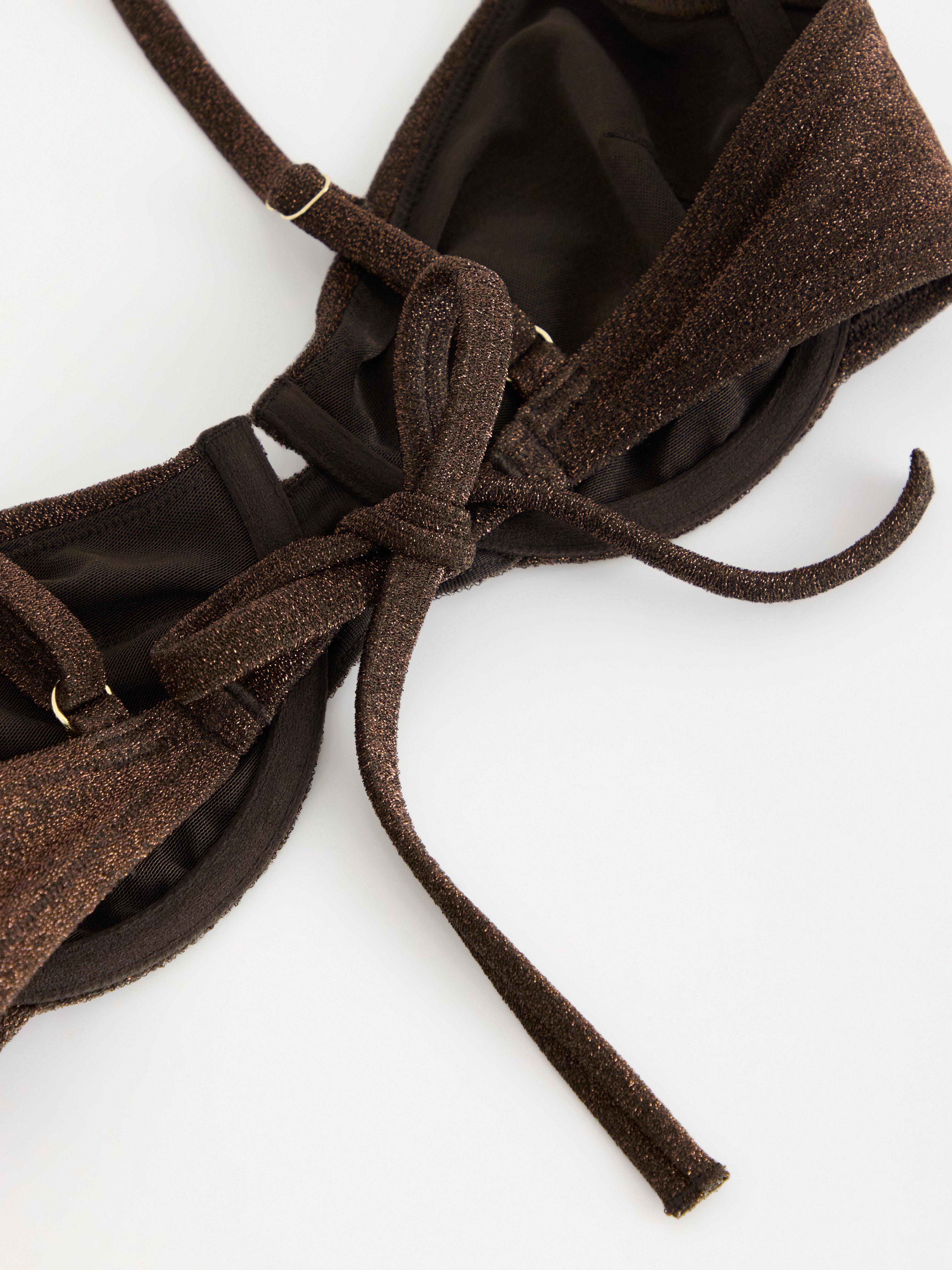 Wire Bra - Lingerie - Brown