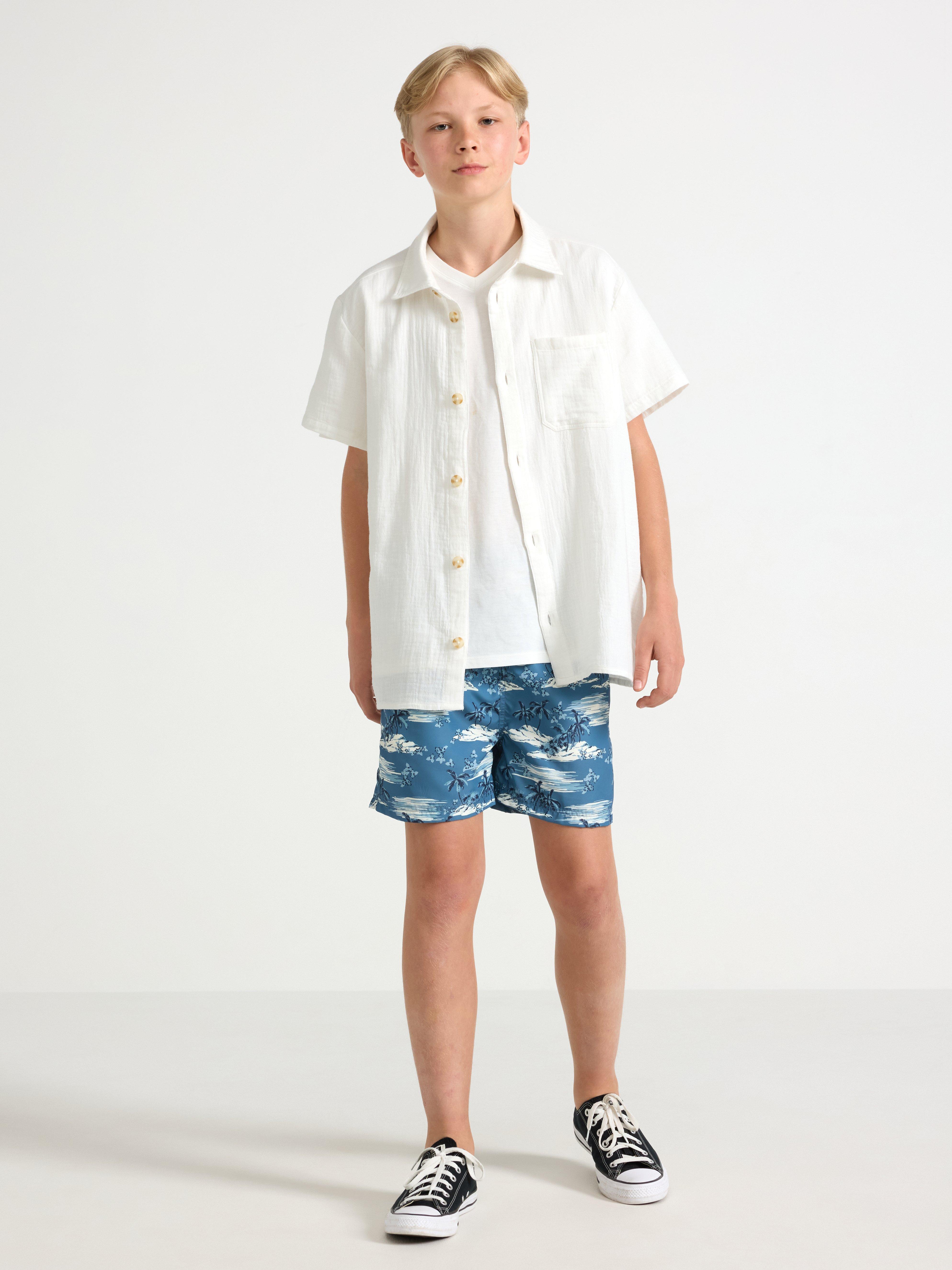 Uimashortsit - Lapset - Sininen