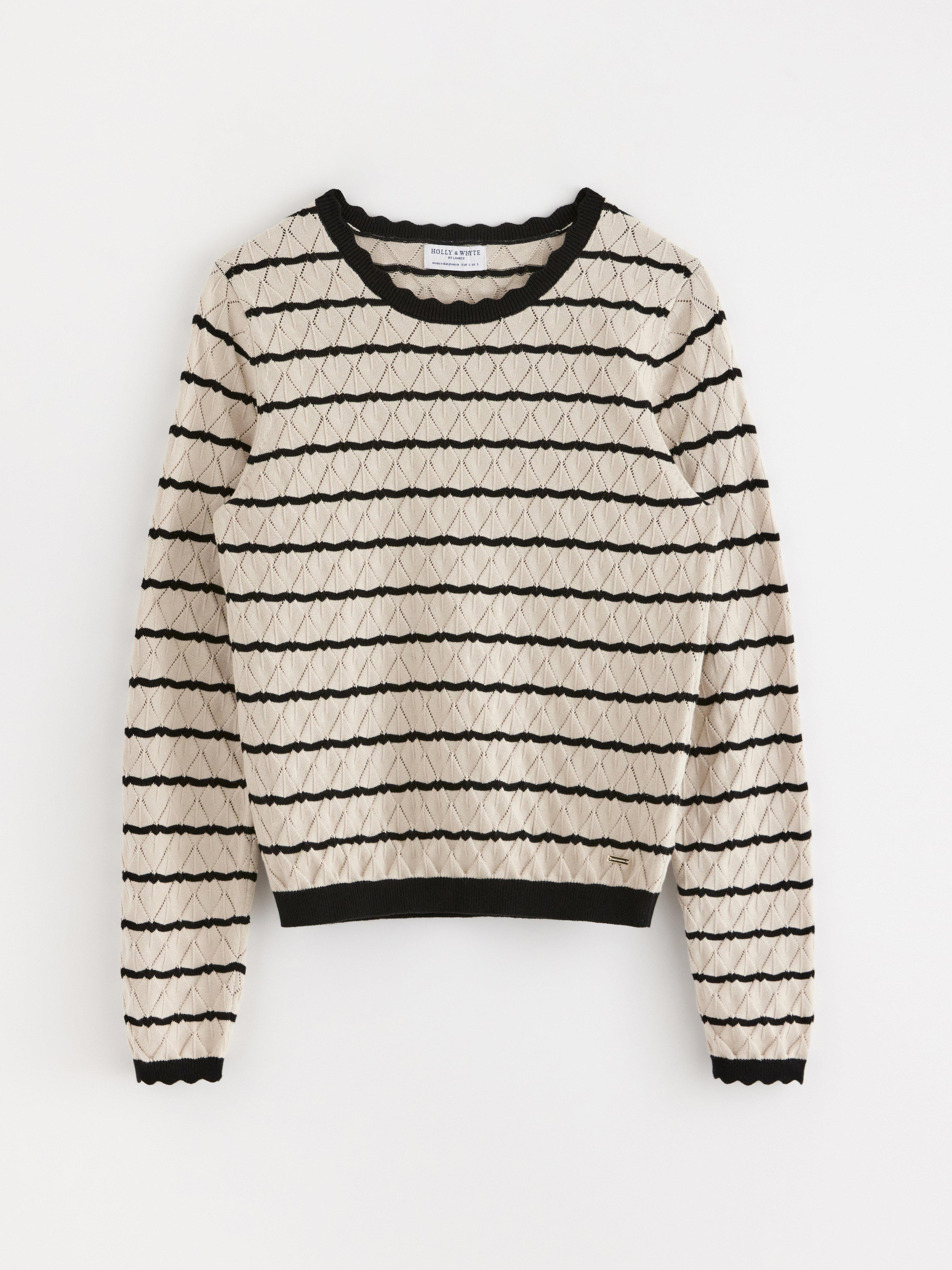 Sweater - Dame - Beige