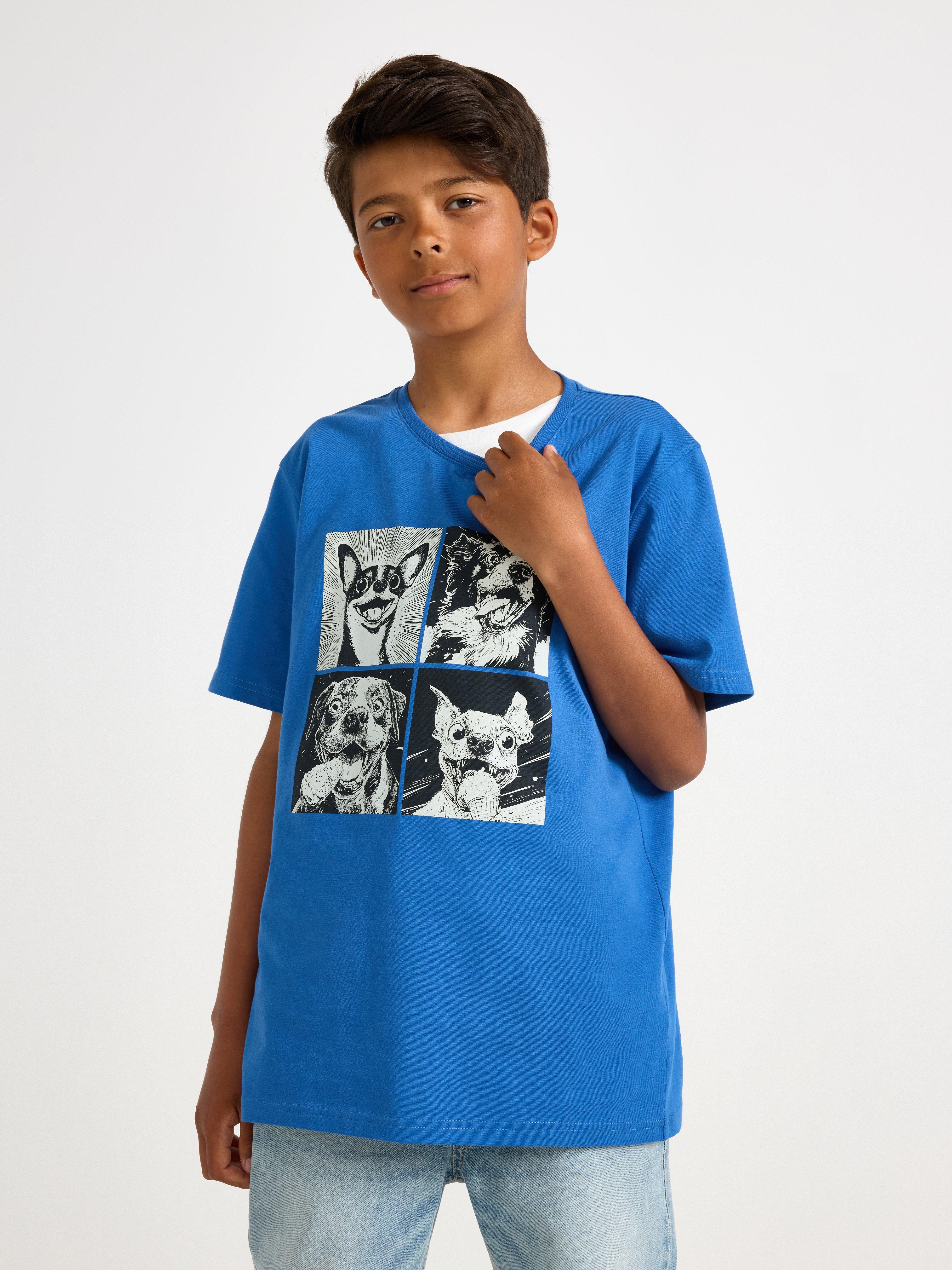 T-shirt - Kids Wear - Blue