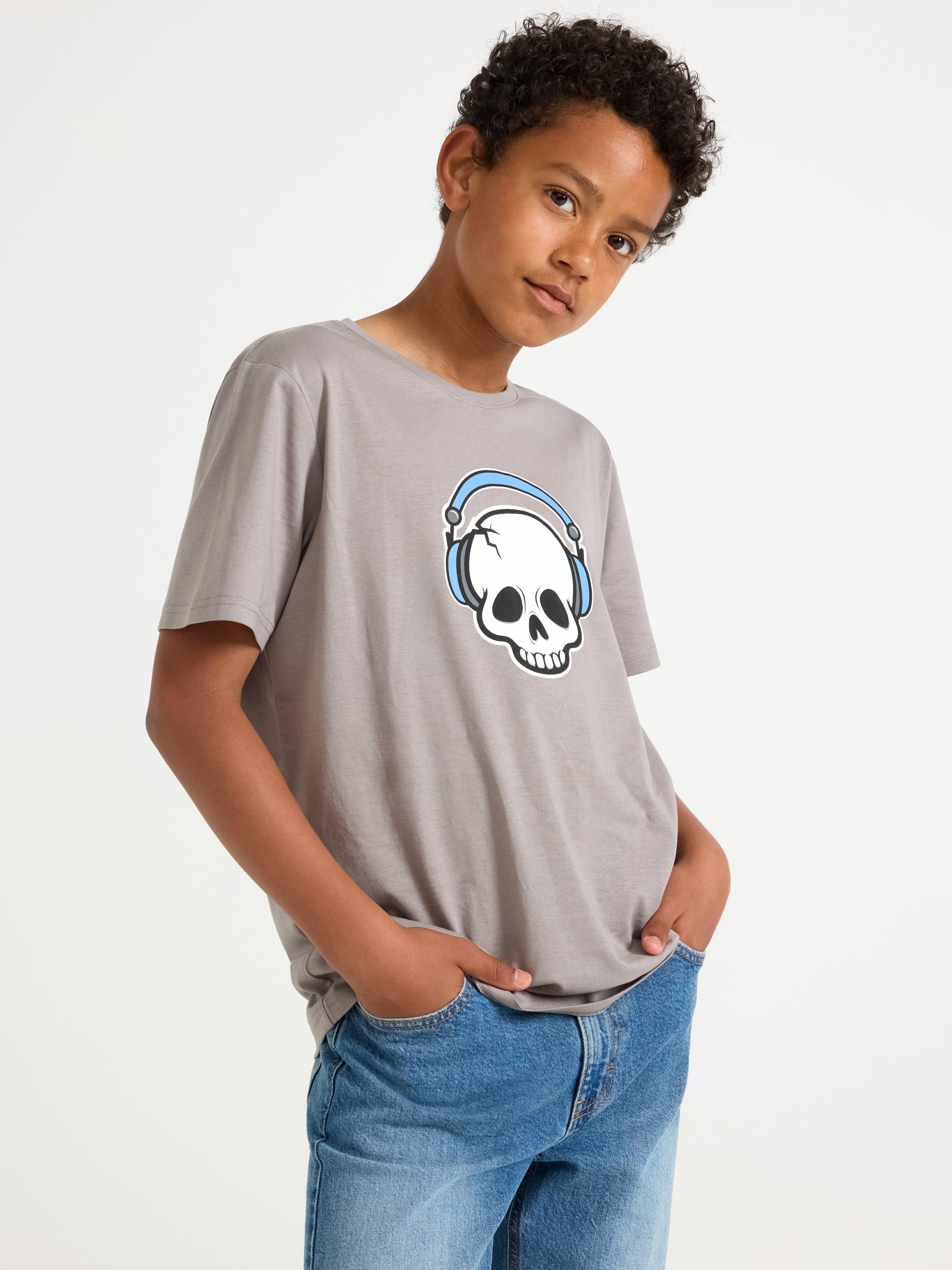 T-shirt - Kids Wear - Grey
