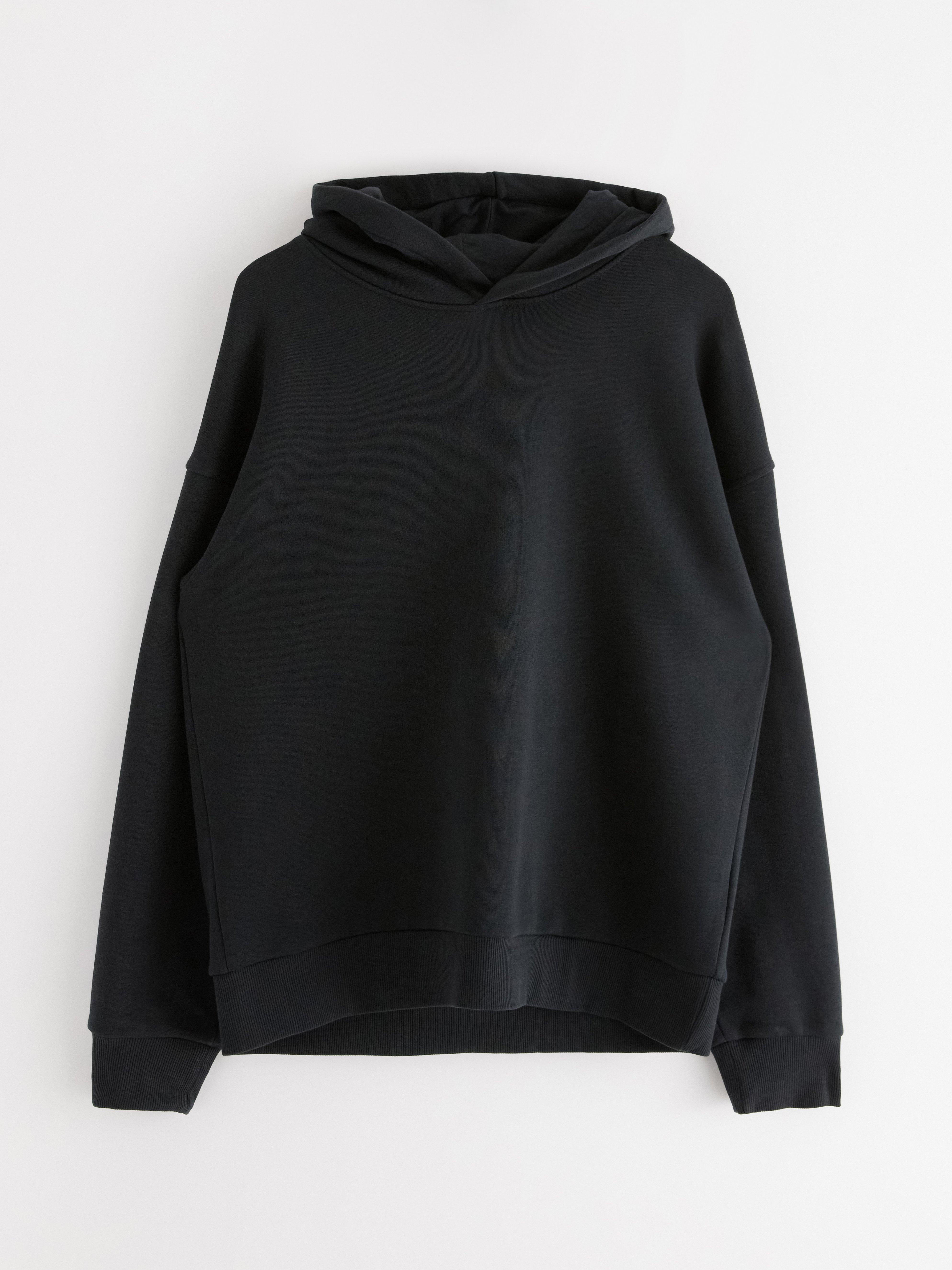 Hooded Sweatshirt - Kids Wear - Black