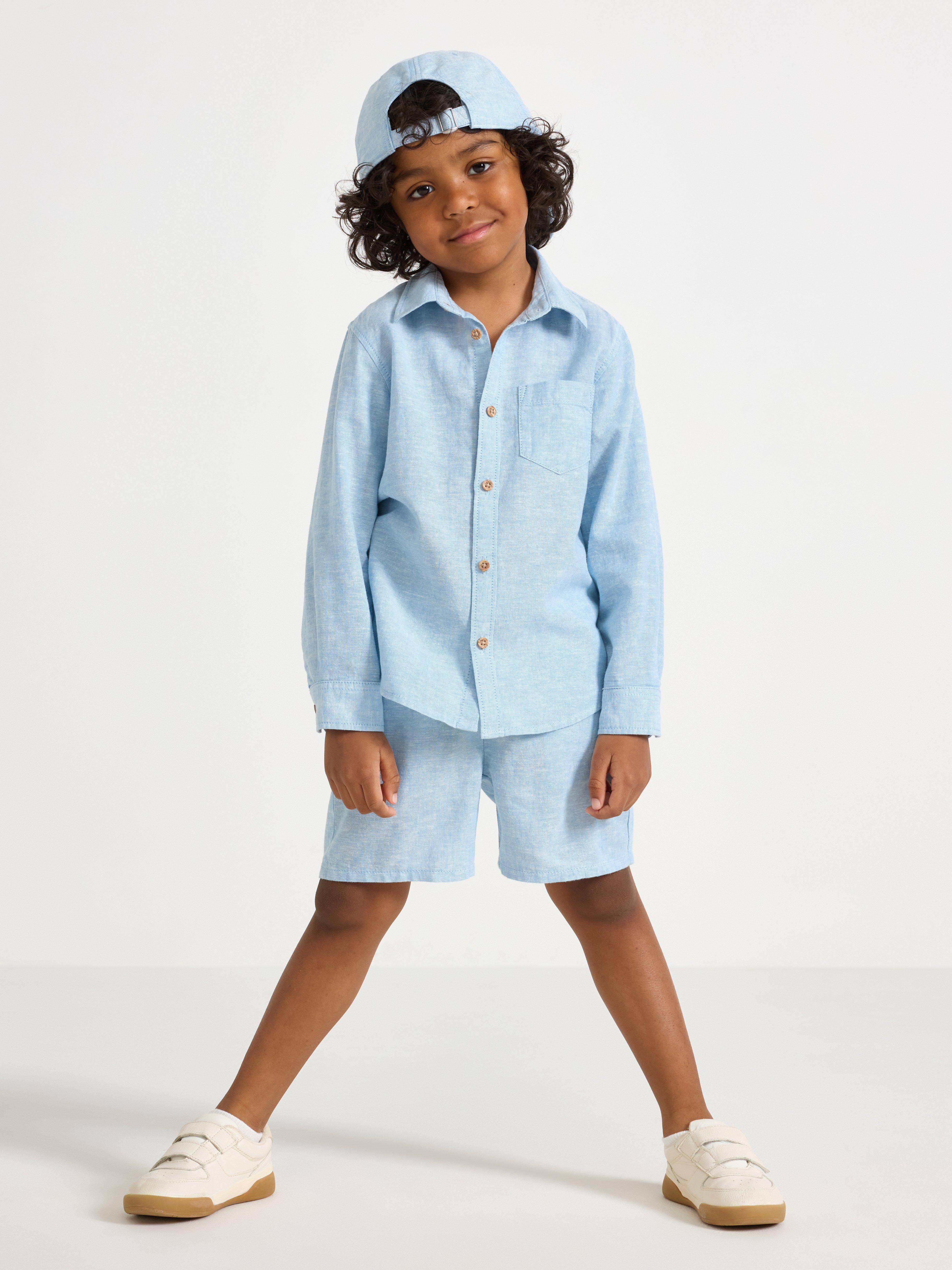 Shorts - Kids Wear - Blue