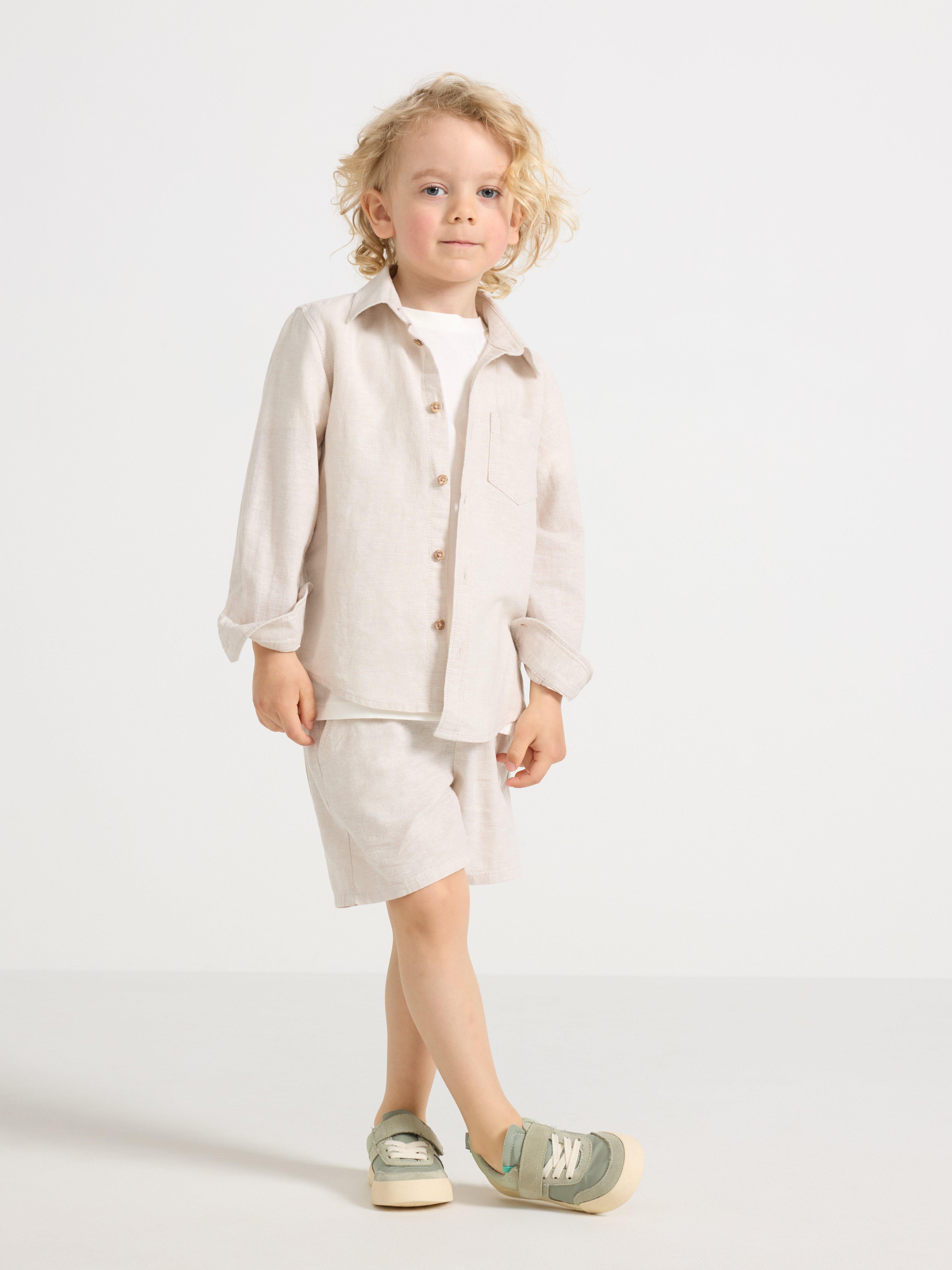 Shortsit - Lapset - Harmaa