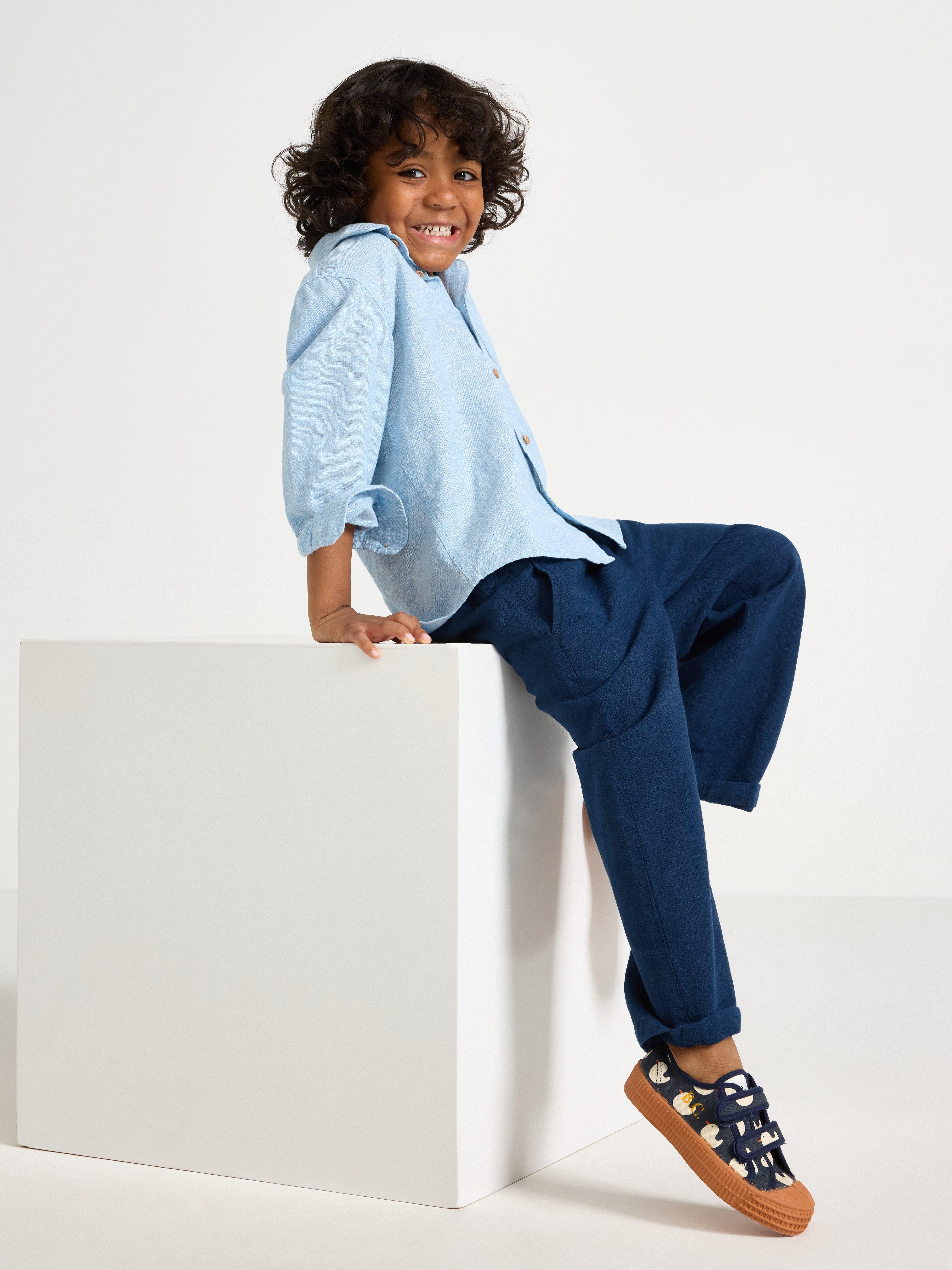 Trousers - Kids Wear - Blue