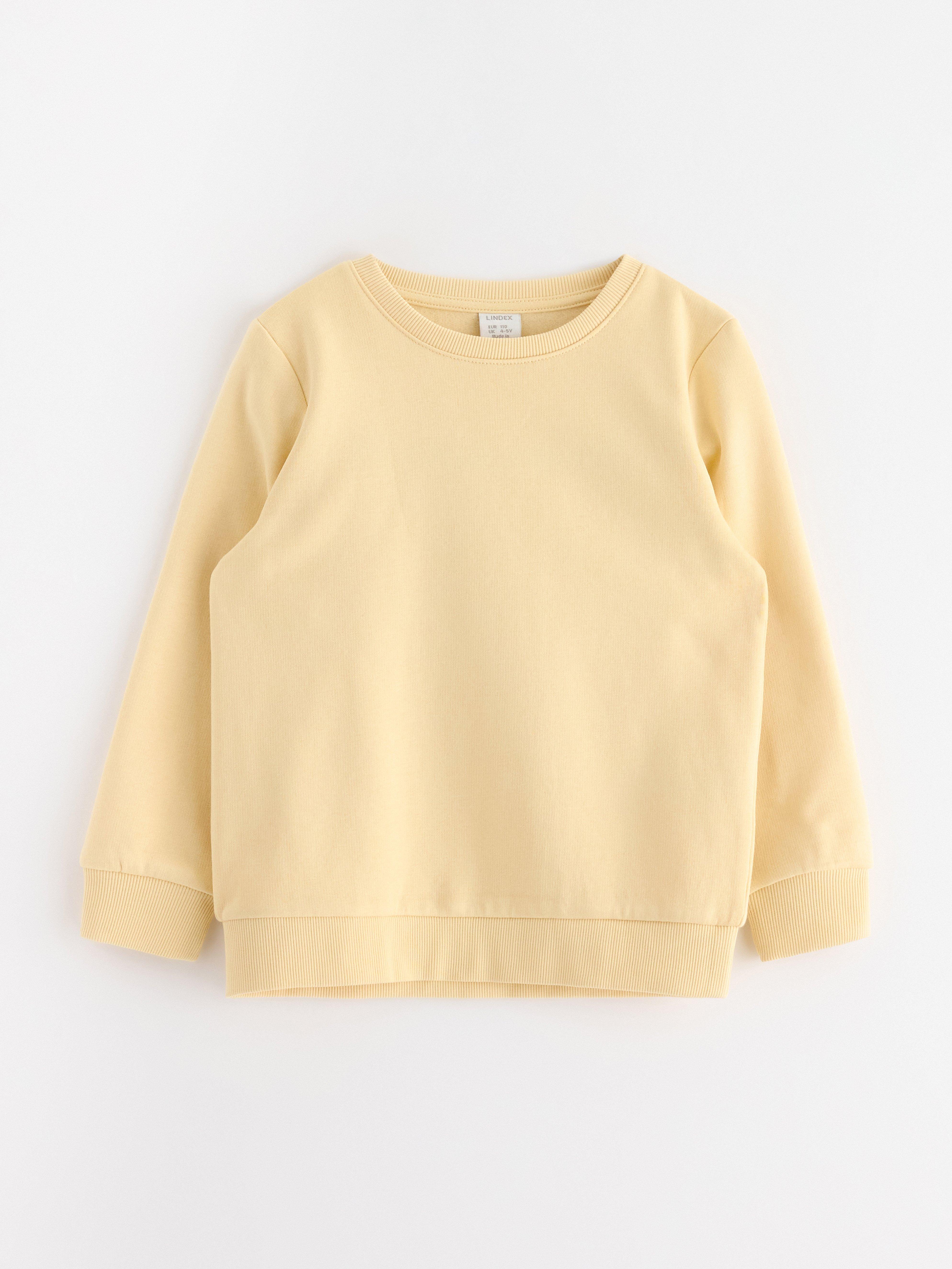 Sweatshirt - Børn - Gul