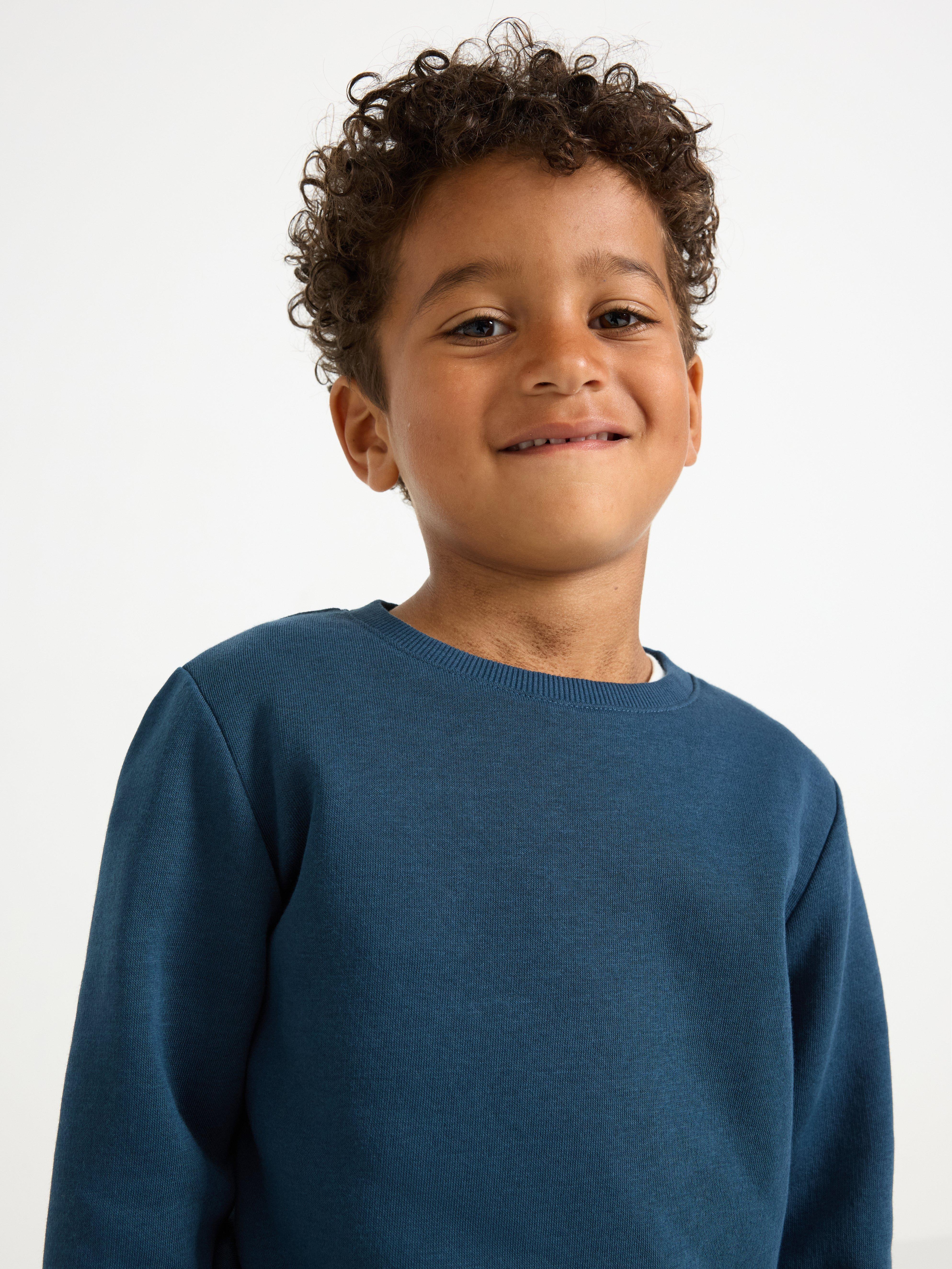 Sweatshirt - Kids Wear - Blue