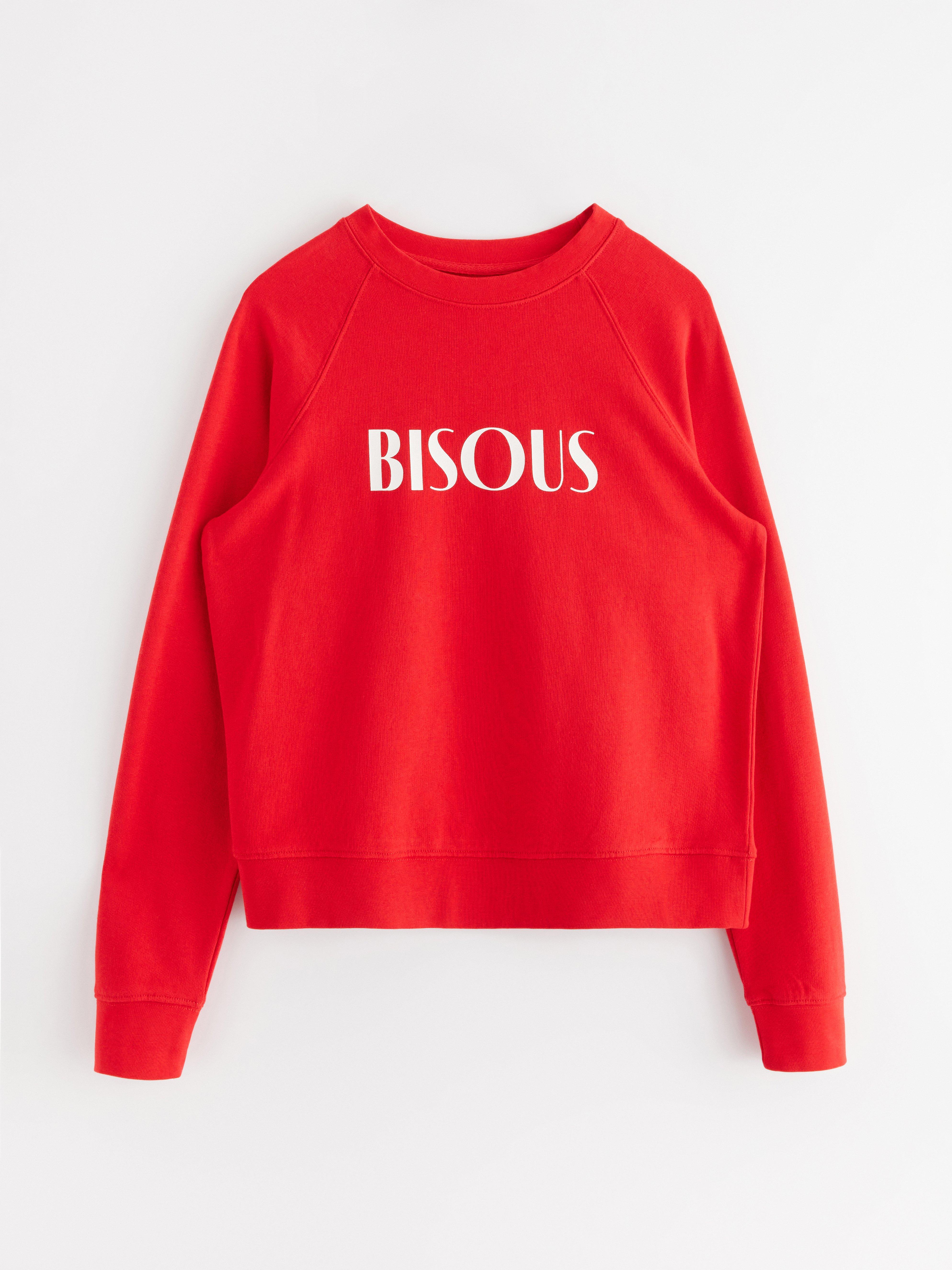 Sweatshirt - Womens Wear - Red