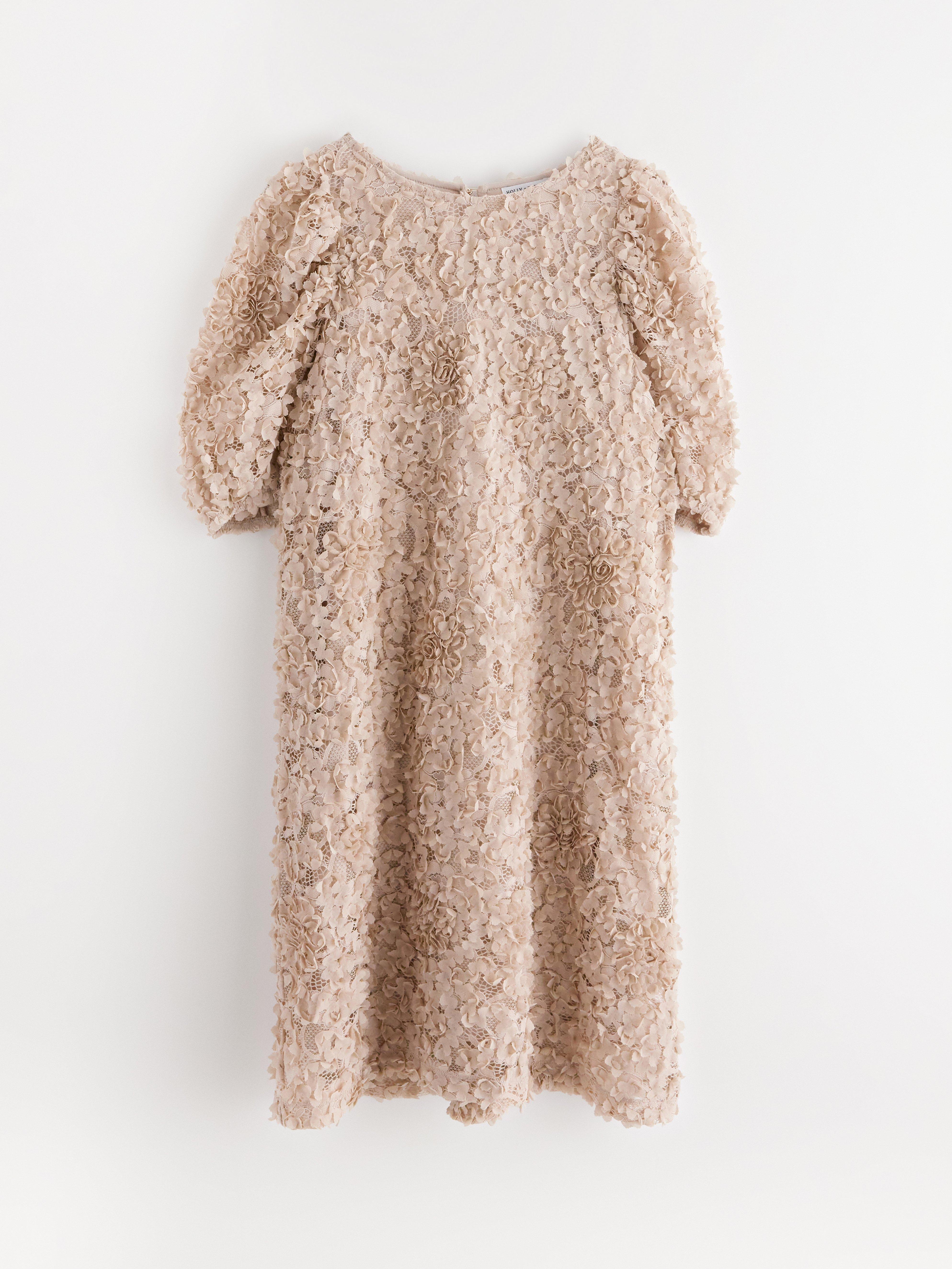 Klänning - Dam - Beige