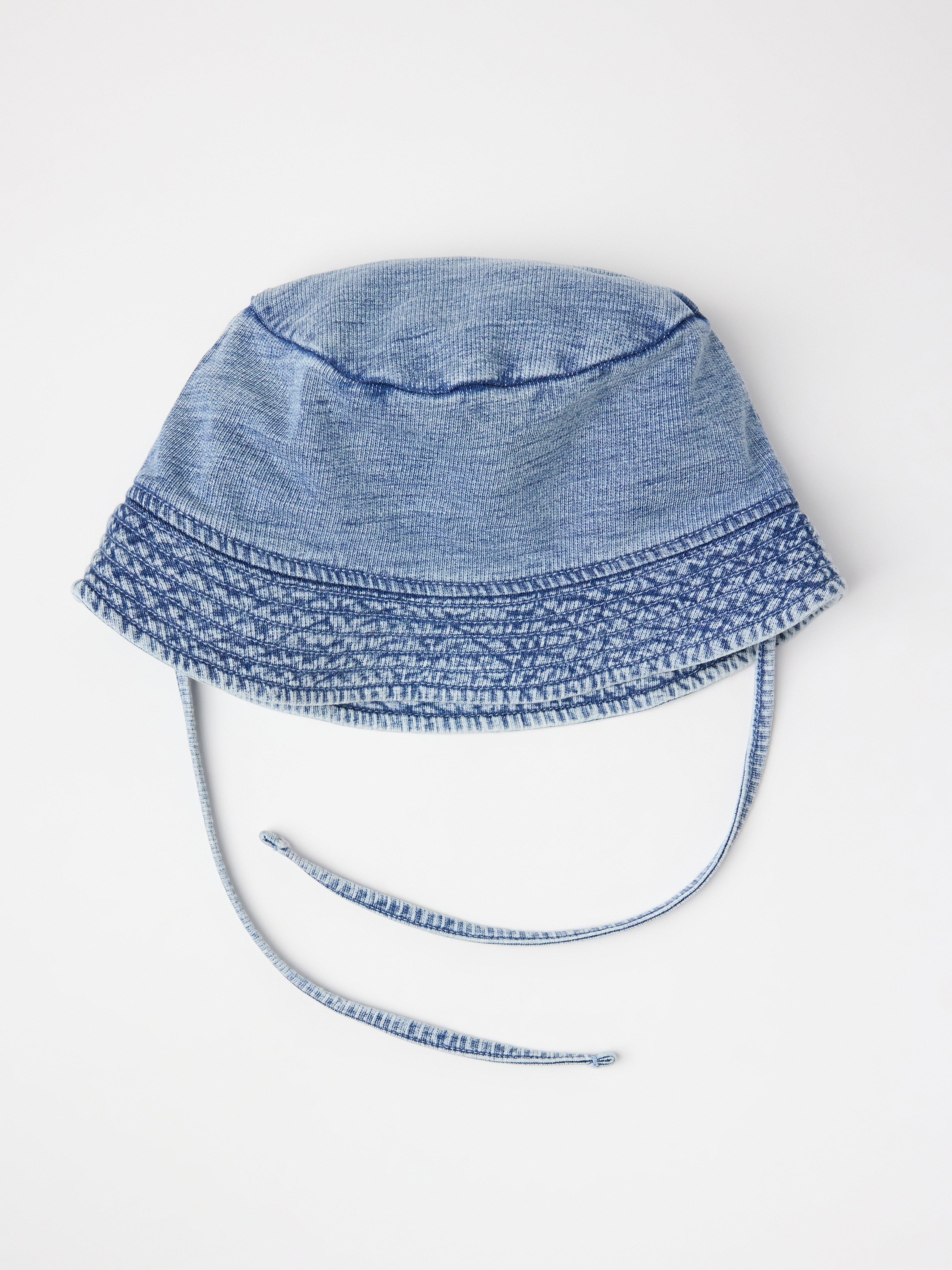 Bucket hat - Barn - Blå