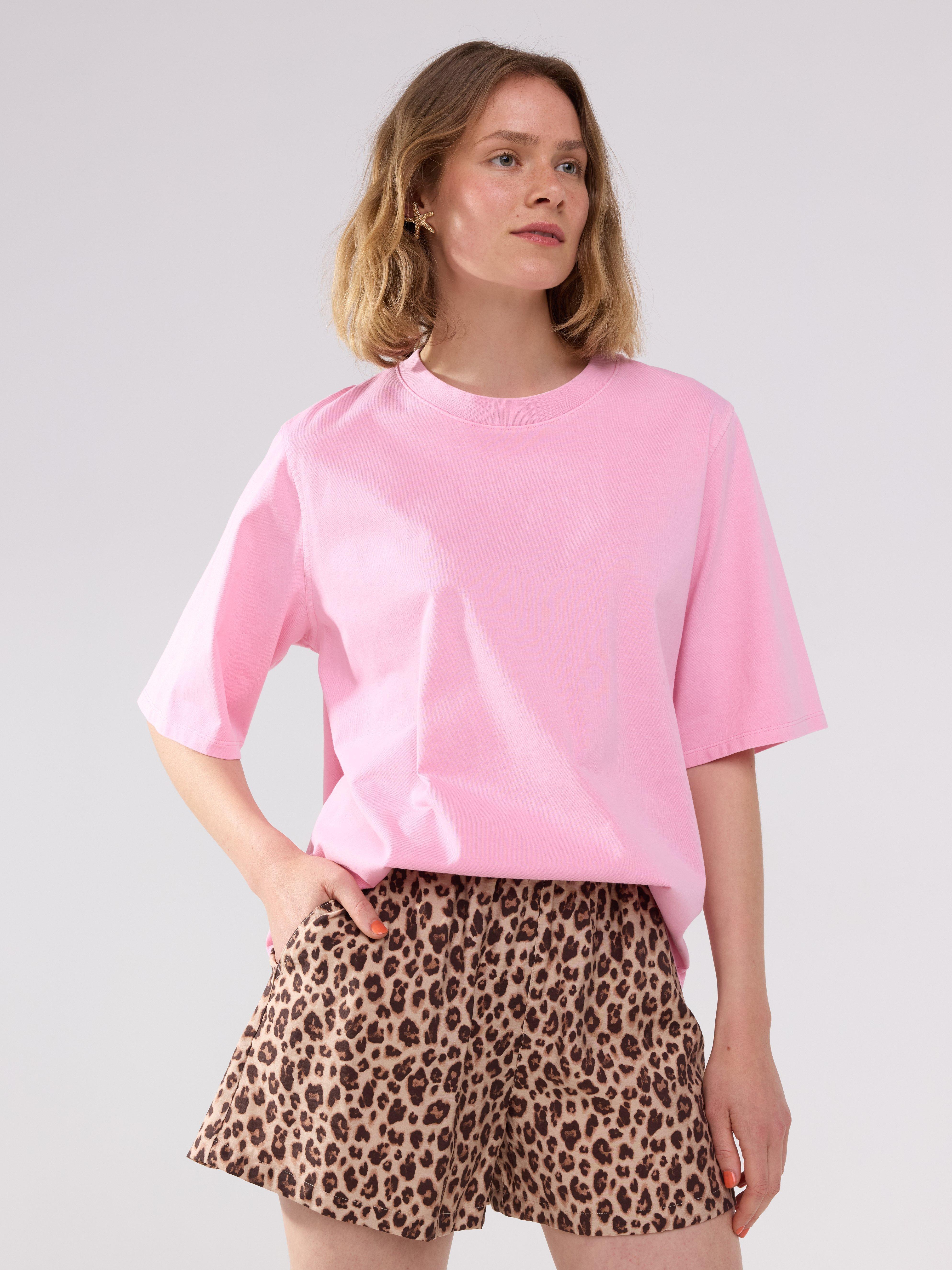 T-shirt - Dame - Lyserød