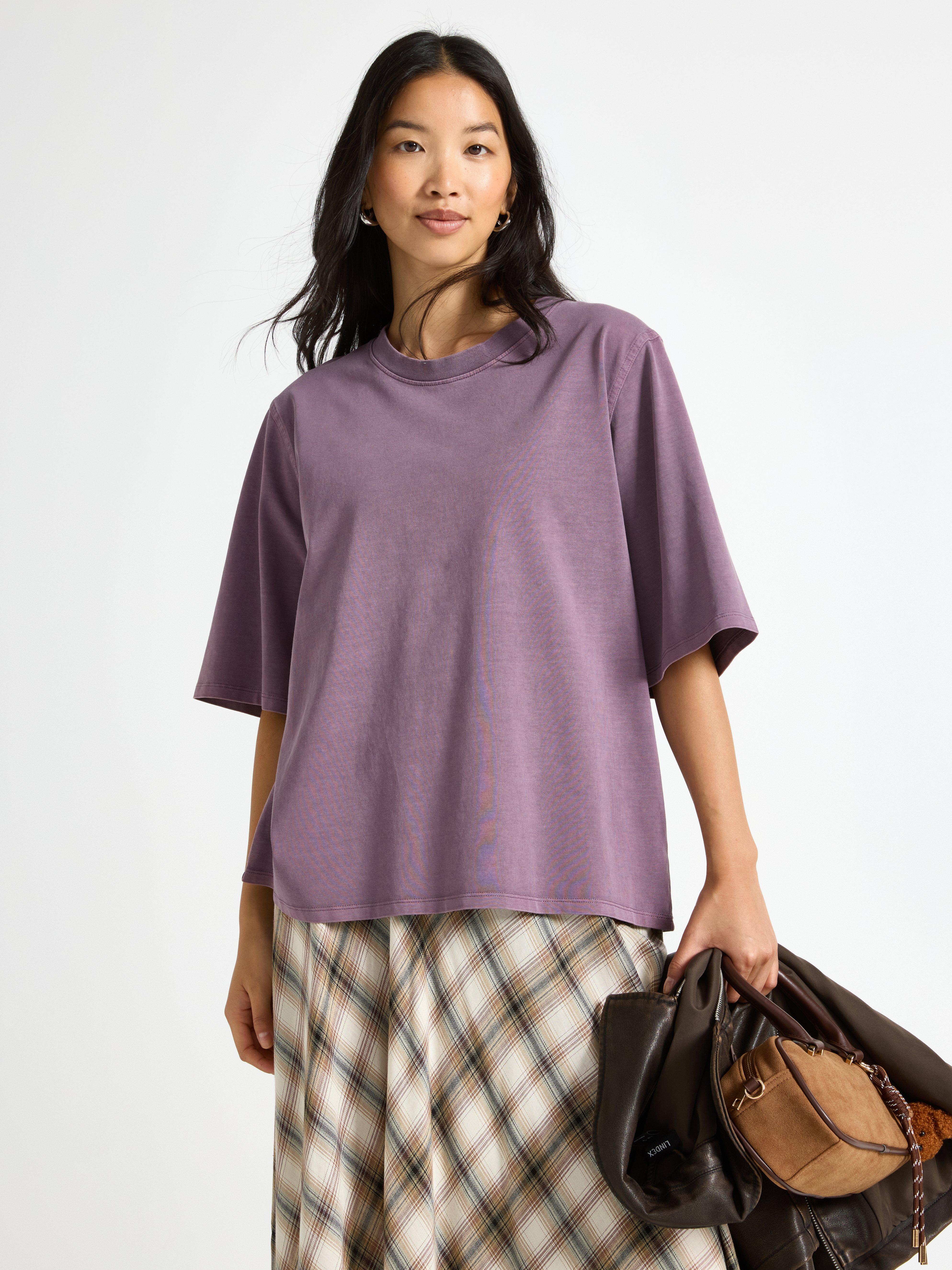 T-shirt - Dam - Lila