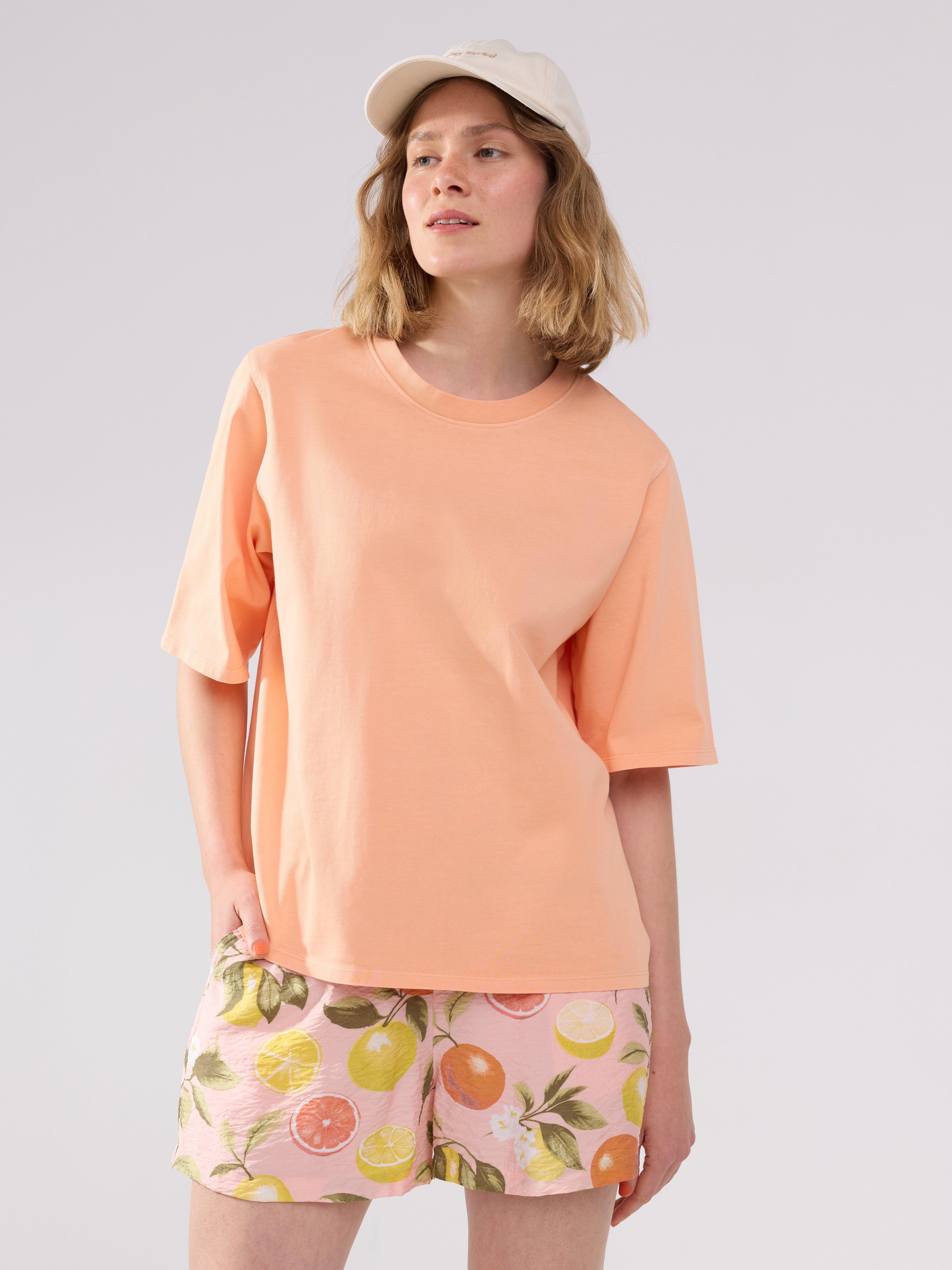 T-shirt - Dame - Koral