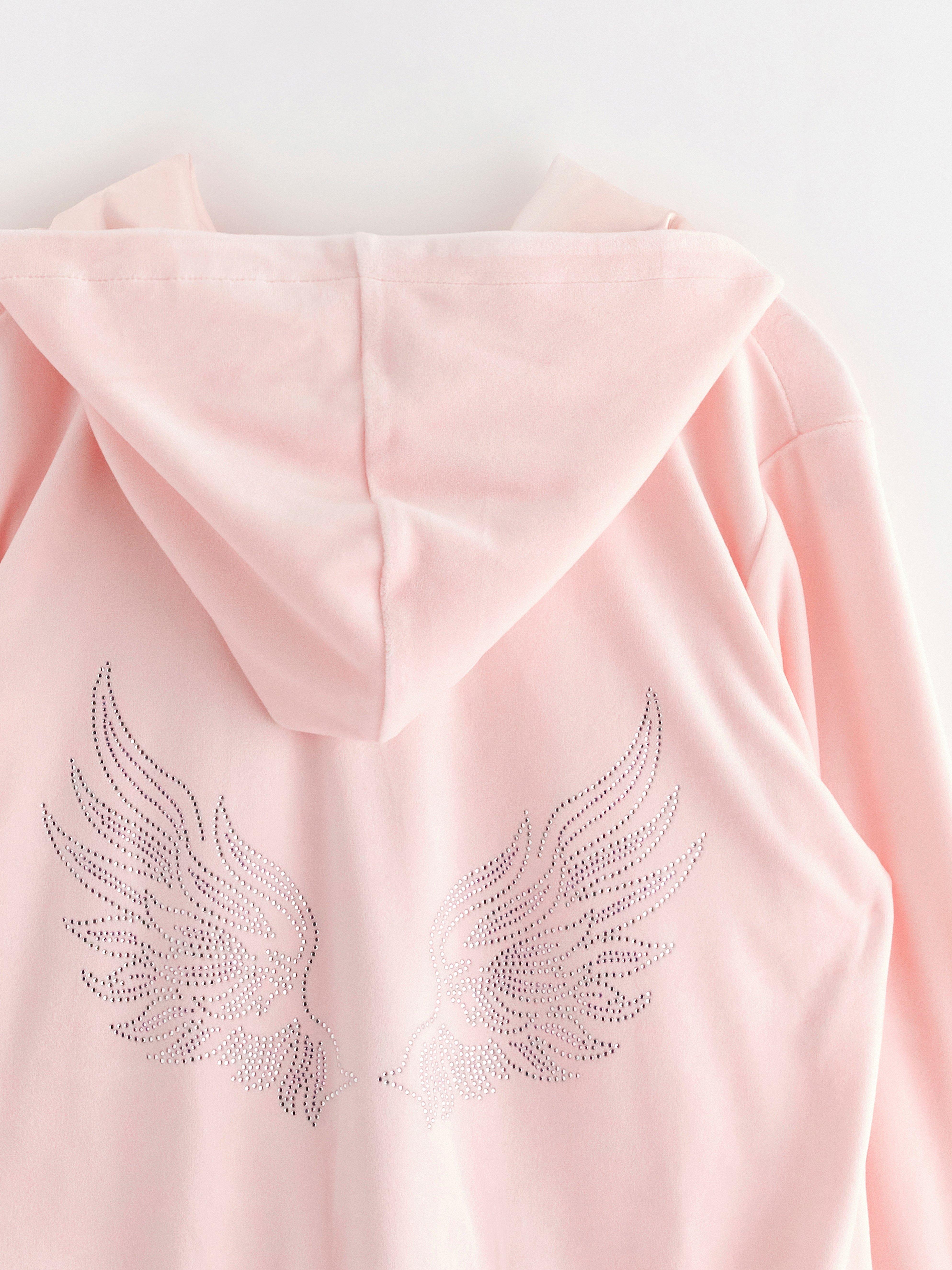 Sweatshirt med hætte - Børn - Lyserød