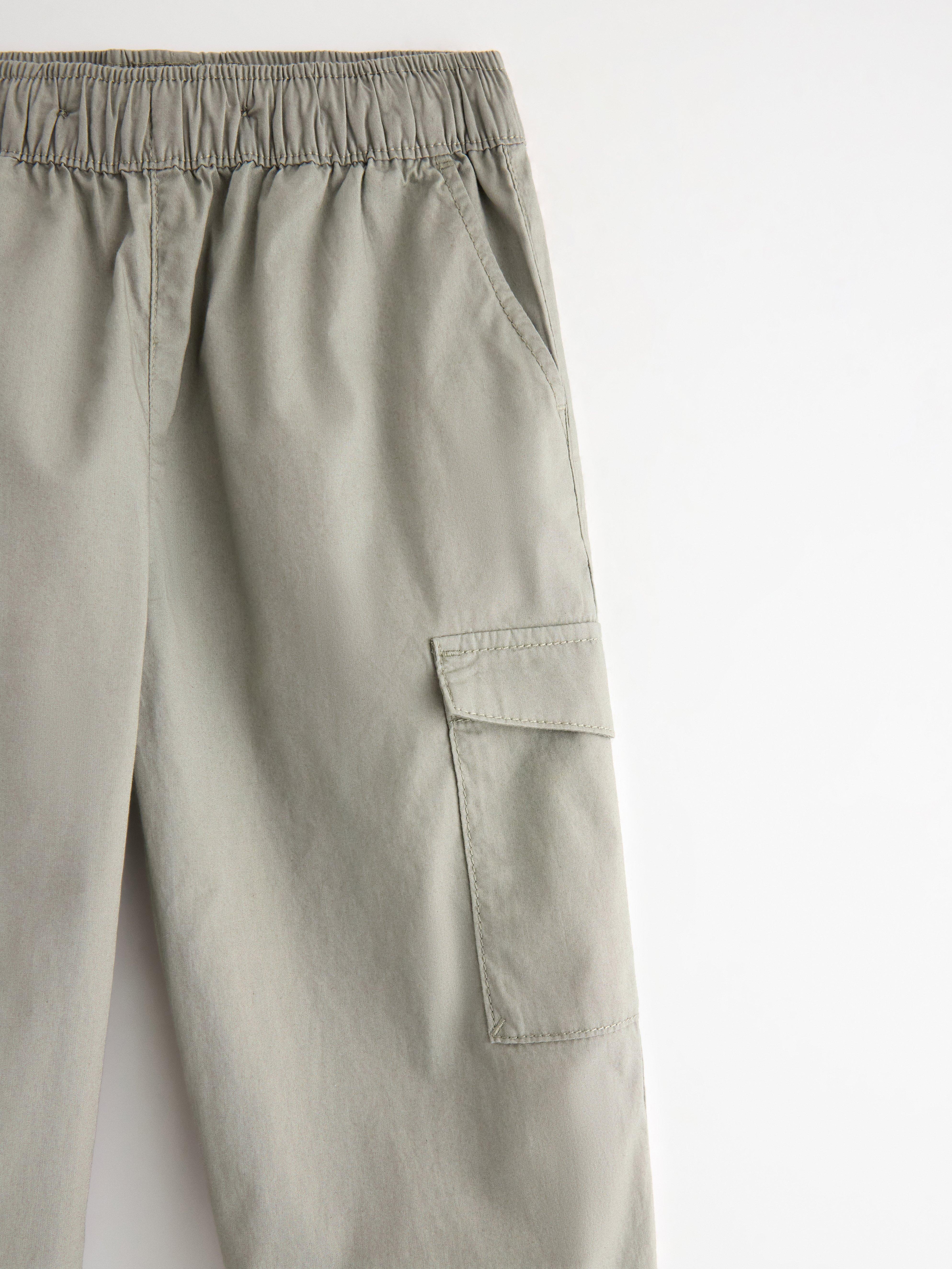 Cargo Trousers - Kids Wear - Green