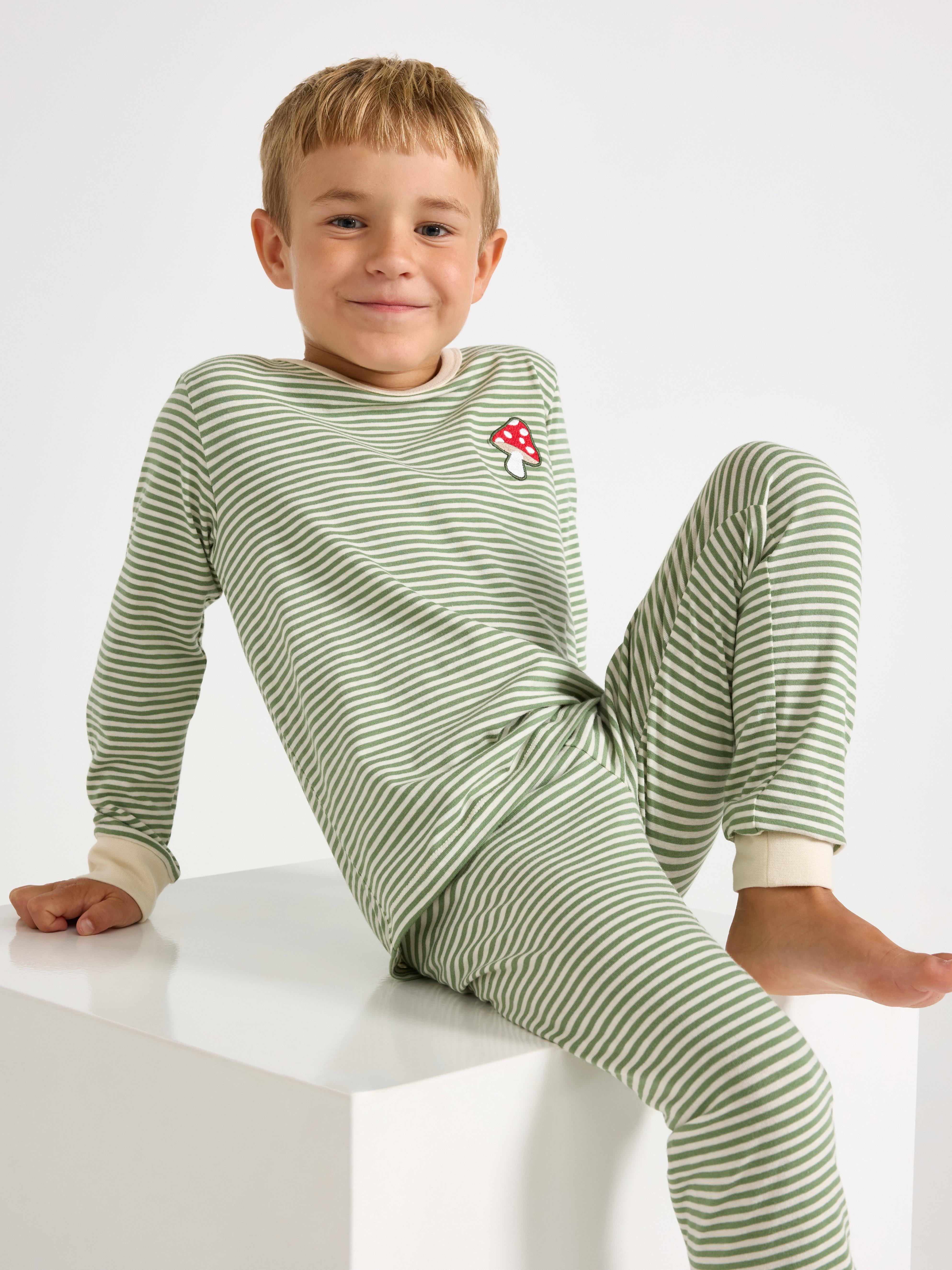 Pyjama Set - Kids Wear - Khaki