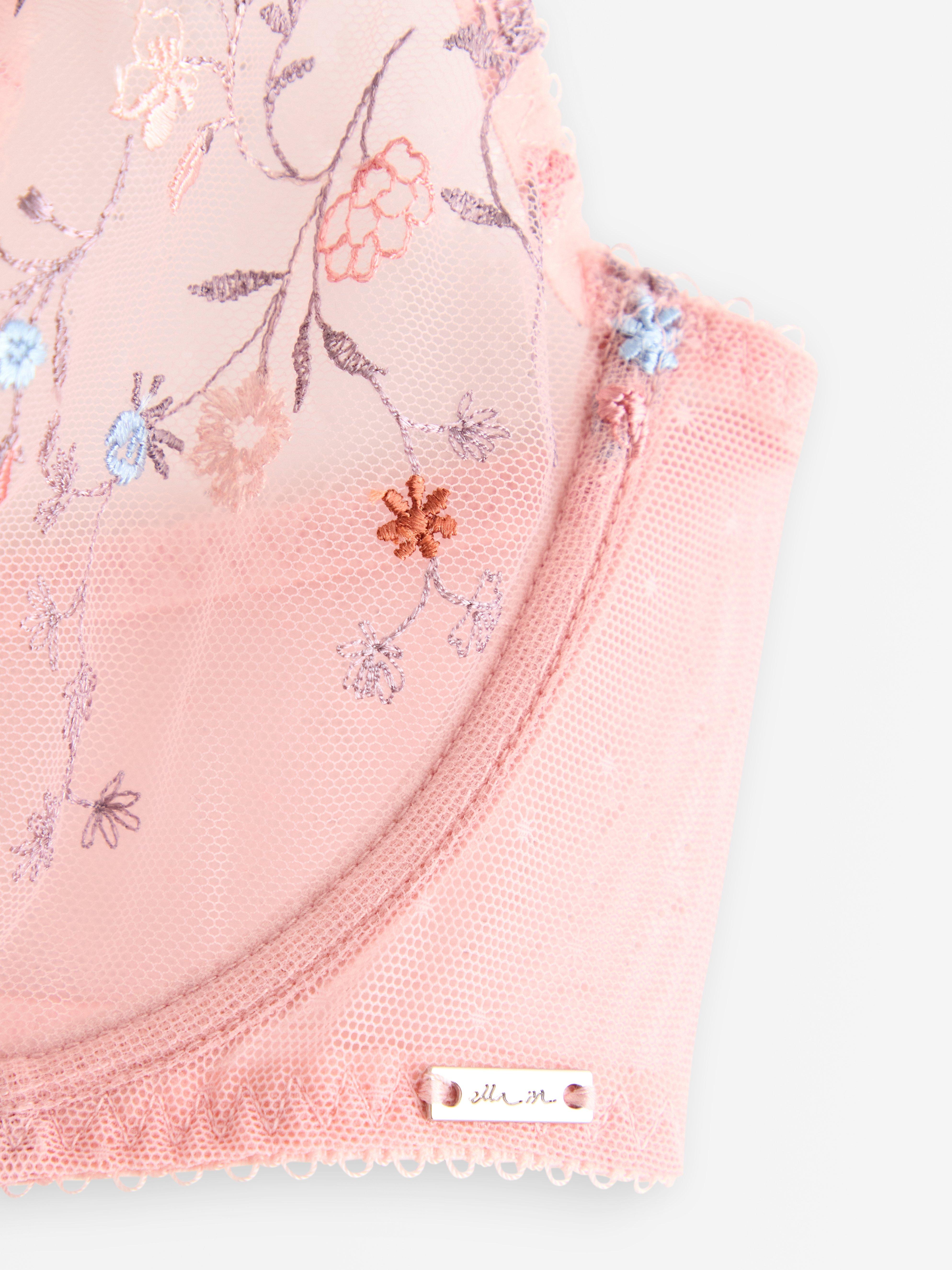 Unpadded Bra - Lingerie - Pink