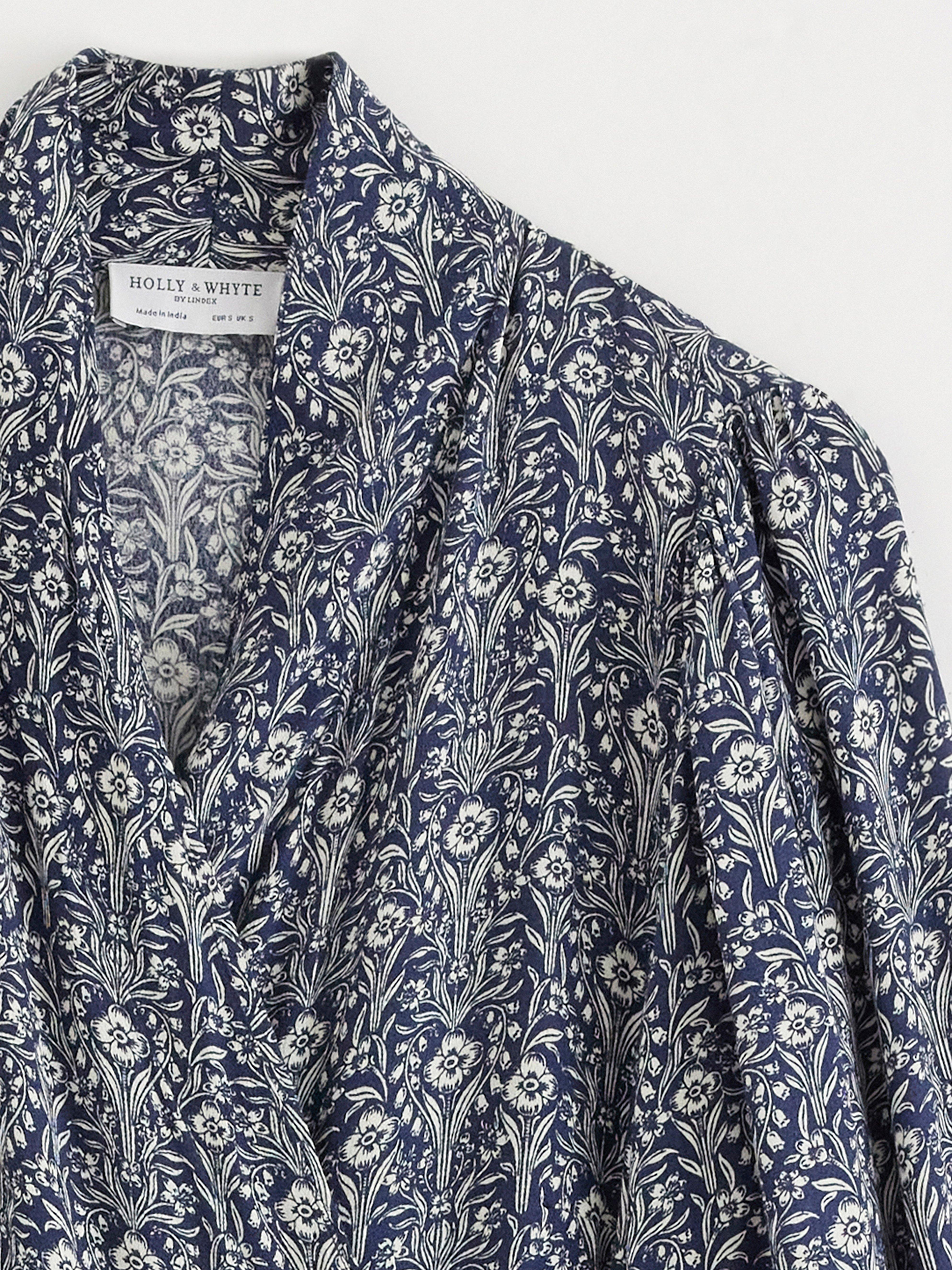 Wrap Dress - Womens Wear - Blue