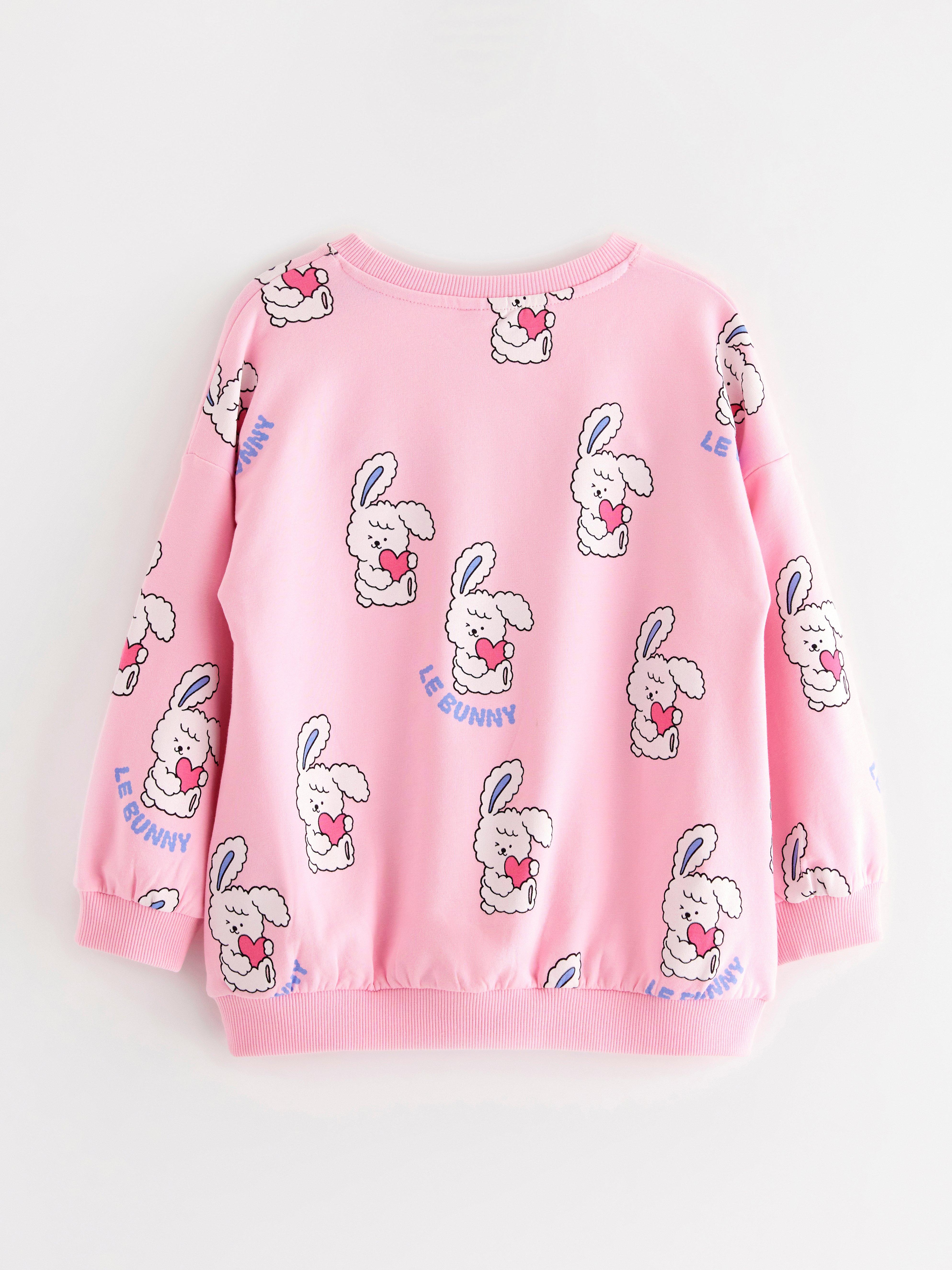 Sweatshirt - Kids Wear - Pink