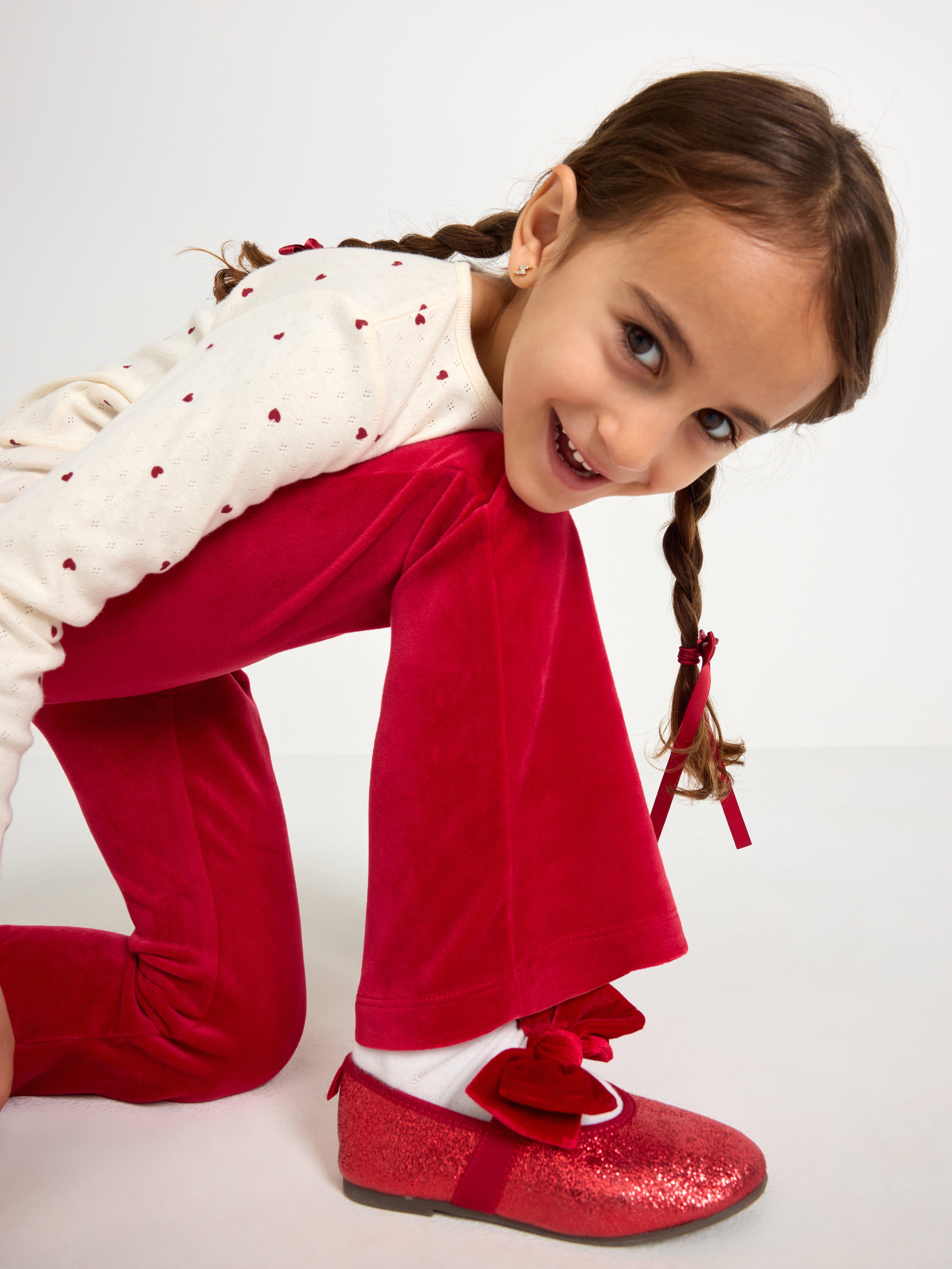 Leggingsit - Lapset - Punainen