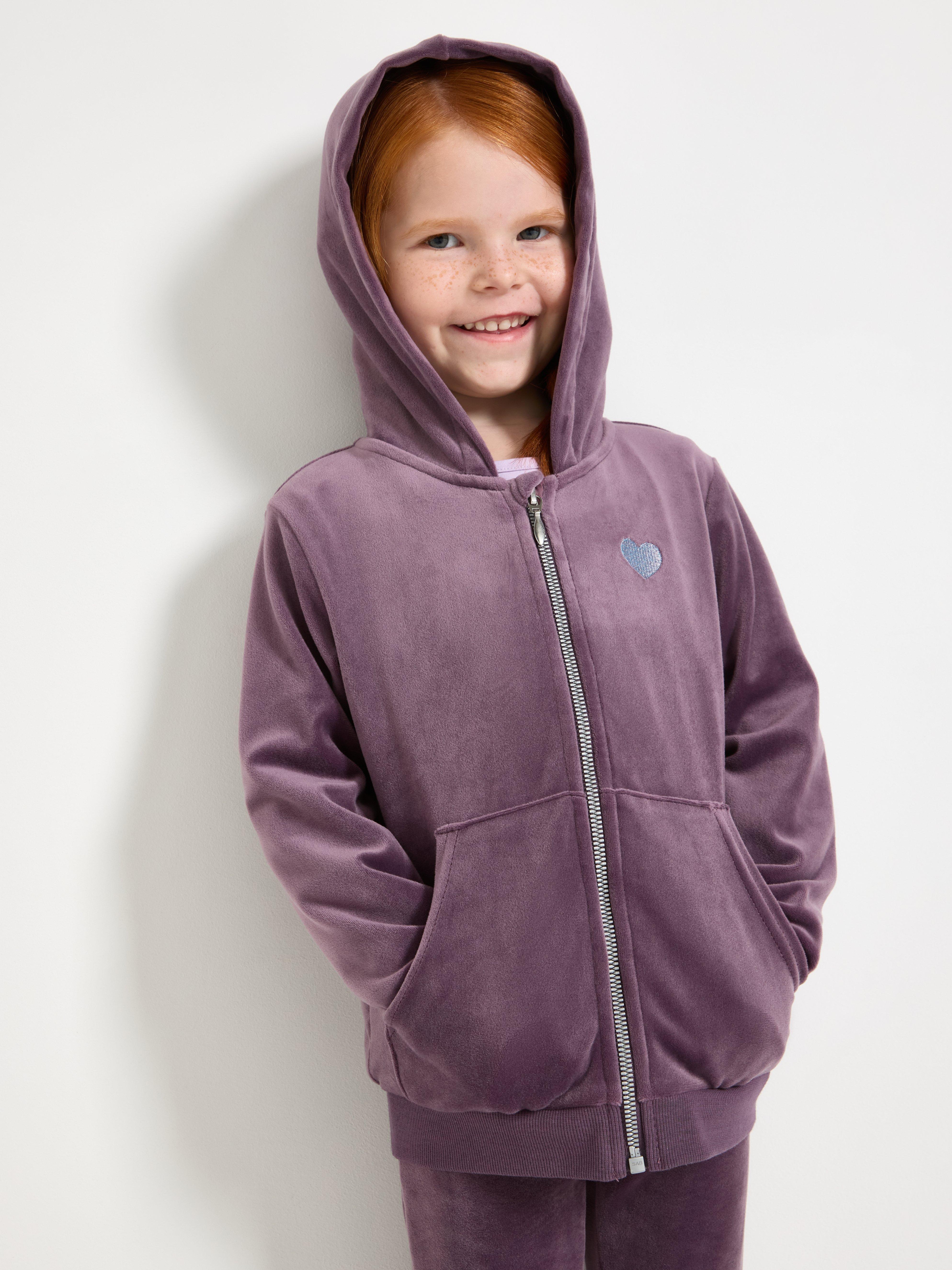 Hooded Jacket - Kids Wear - Lilac