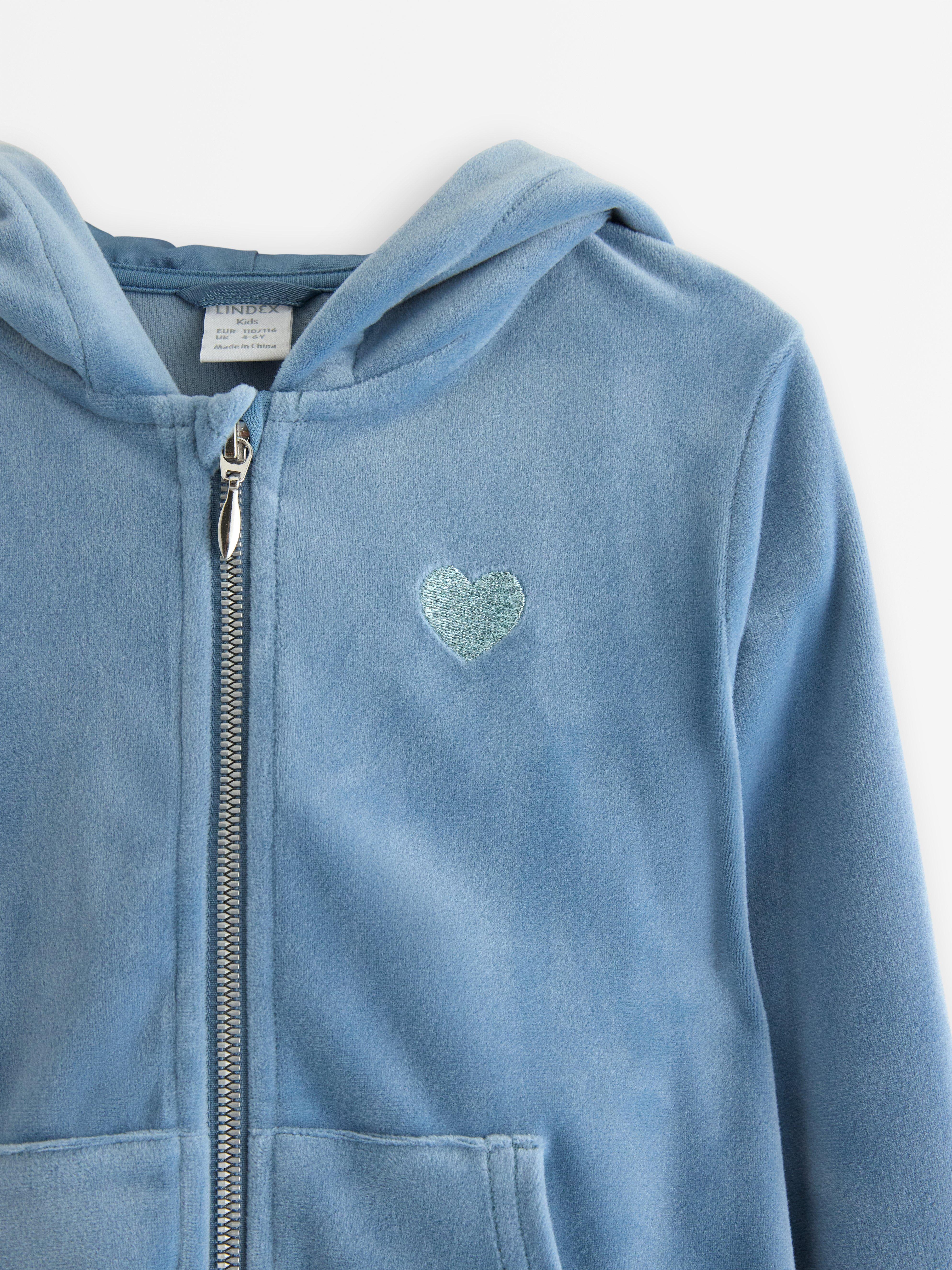 Hooded Jacket - Kids Wear - Blue
