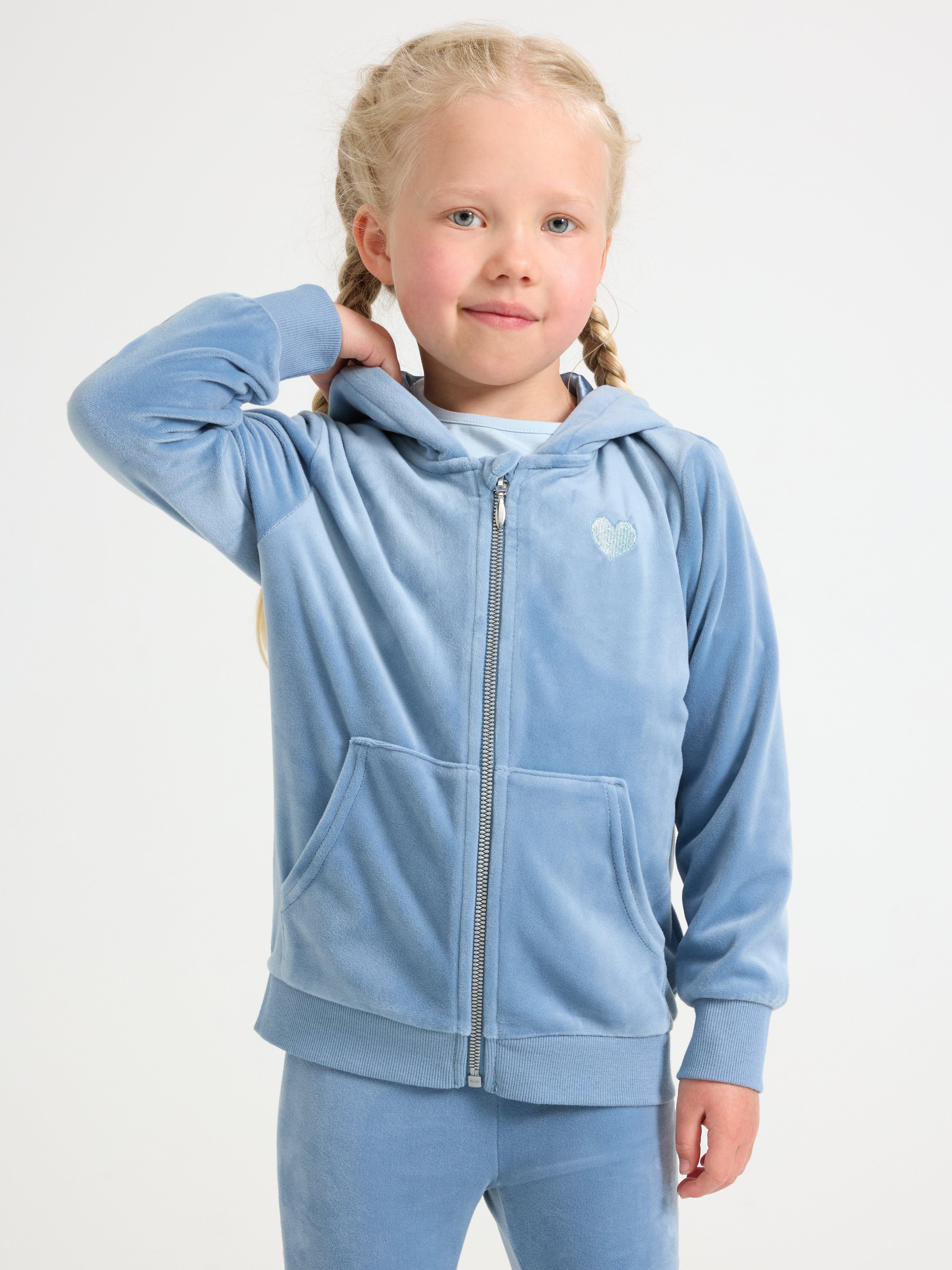 Hooded Jacket - Kids Wear - Blue