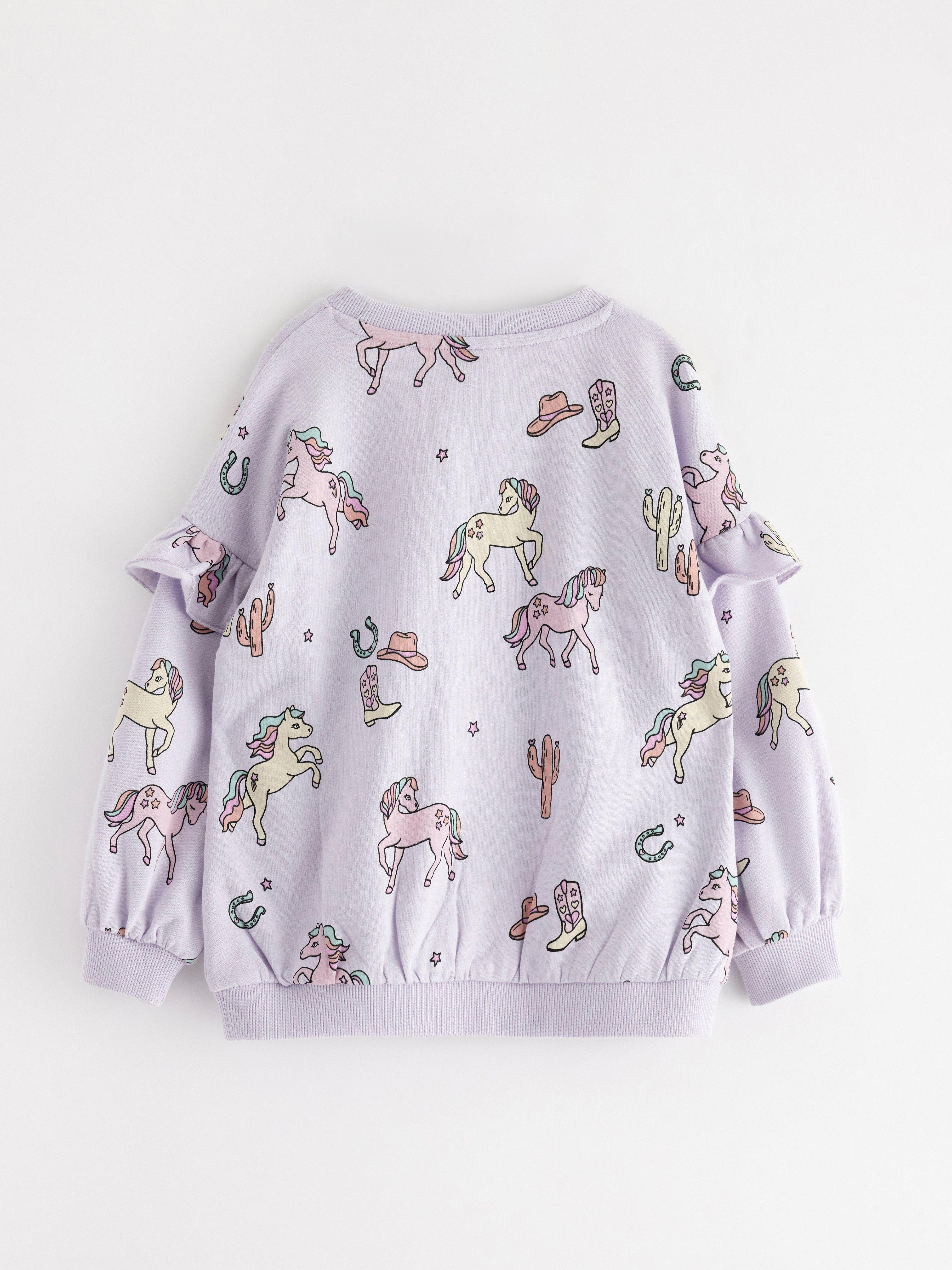 Sweater - Børn - Lilla