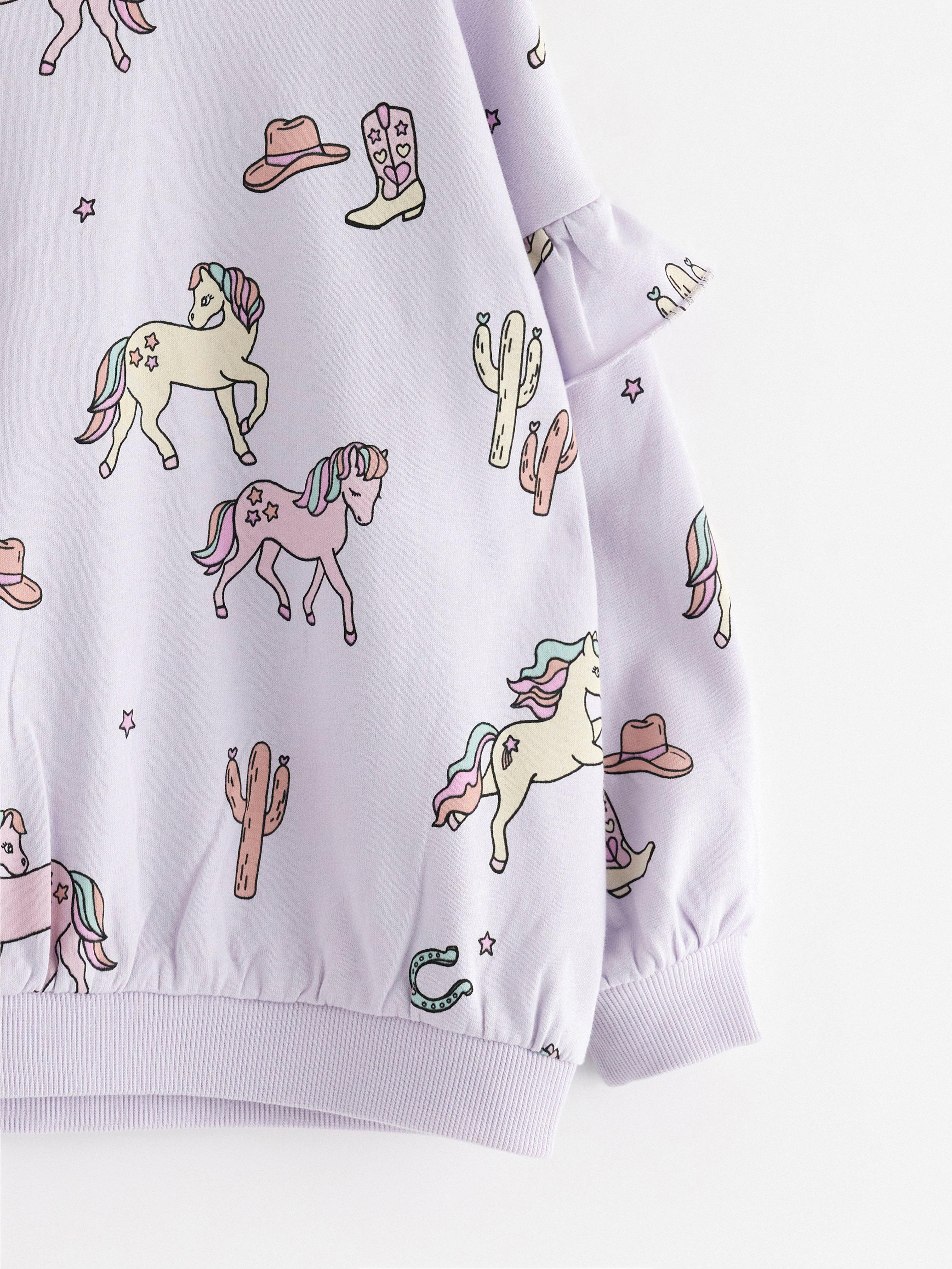 Sweater - Børn - Lilla