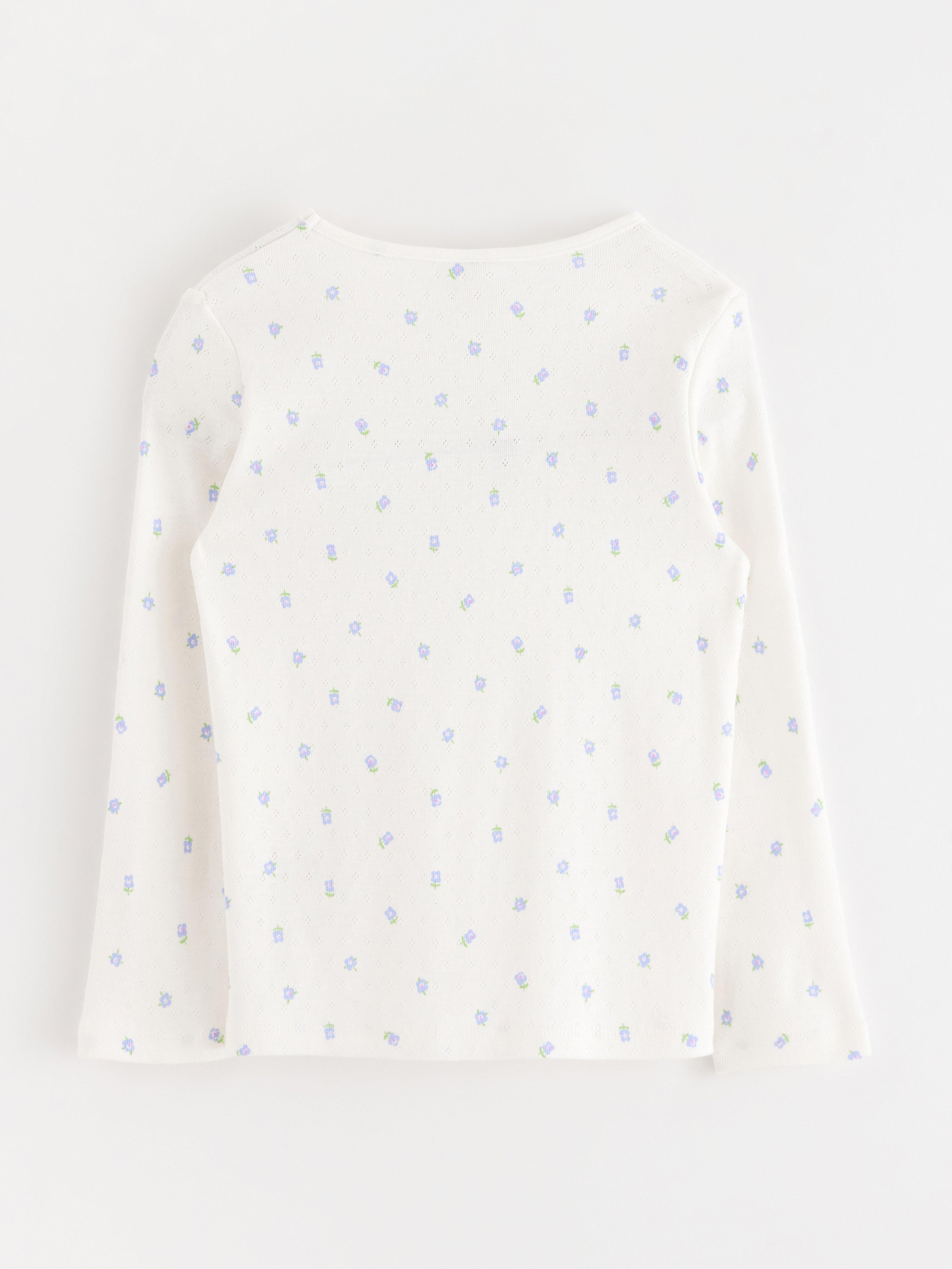 Top - Kids Wear - White