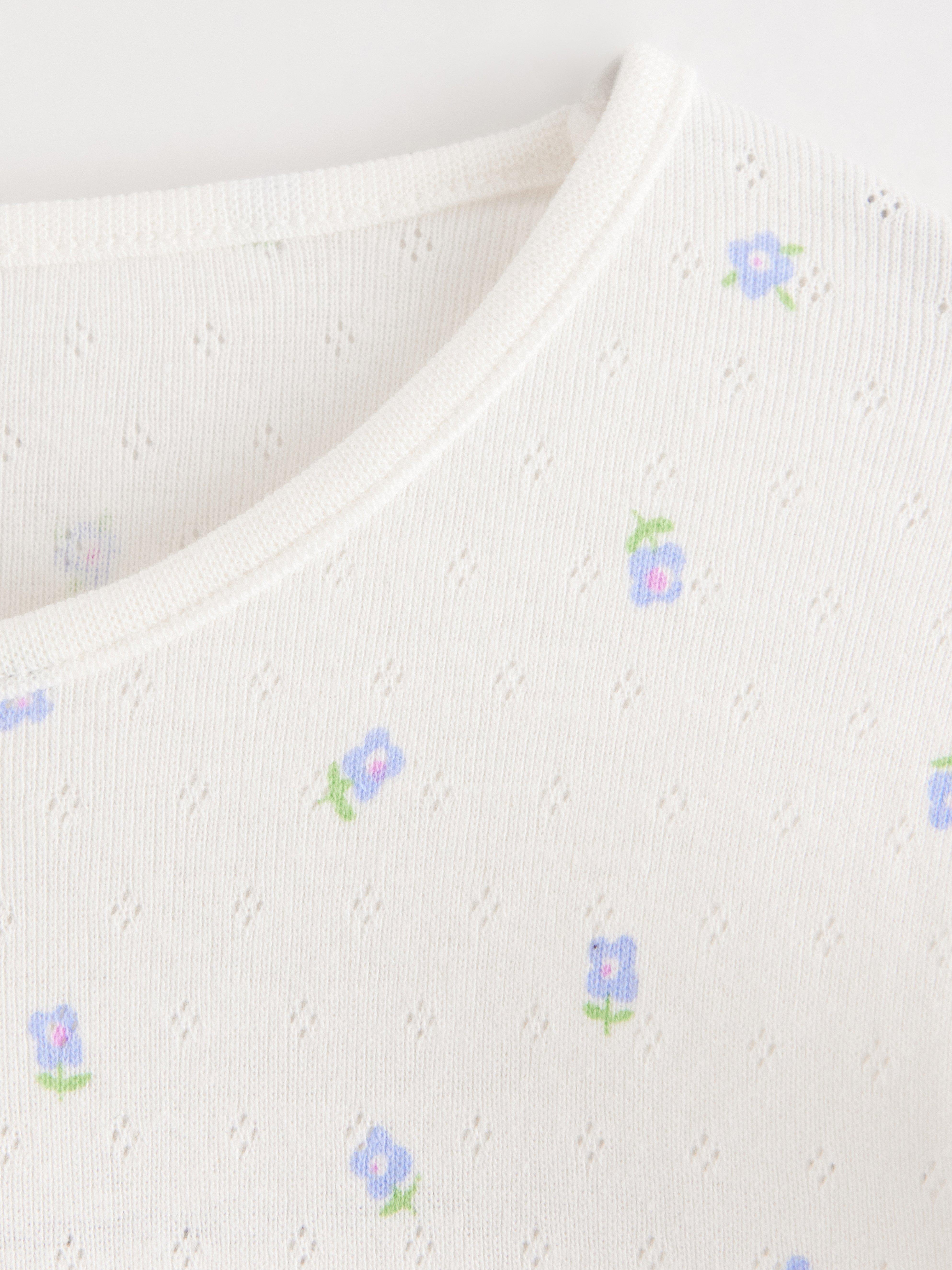 Top - Kids Wear - White