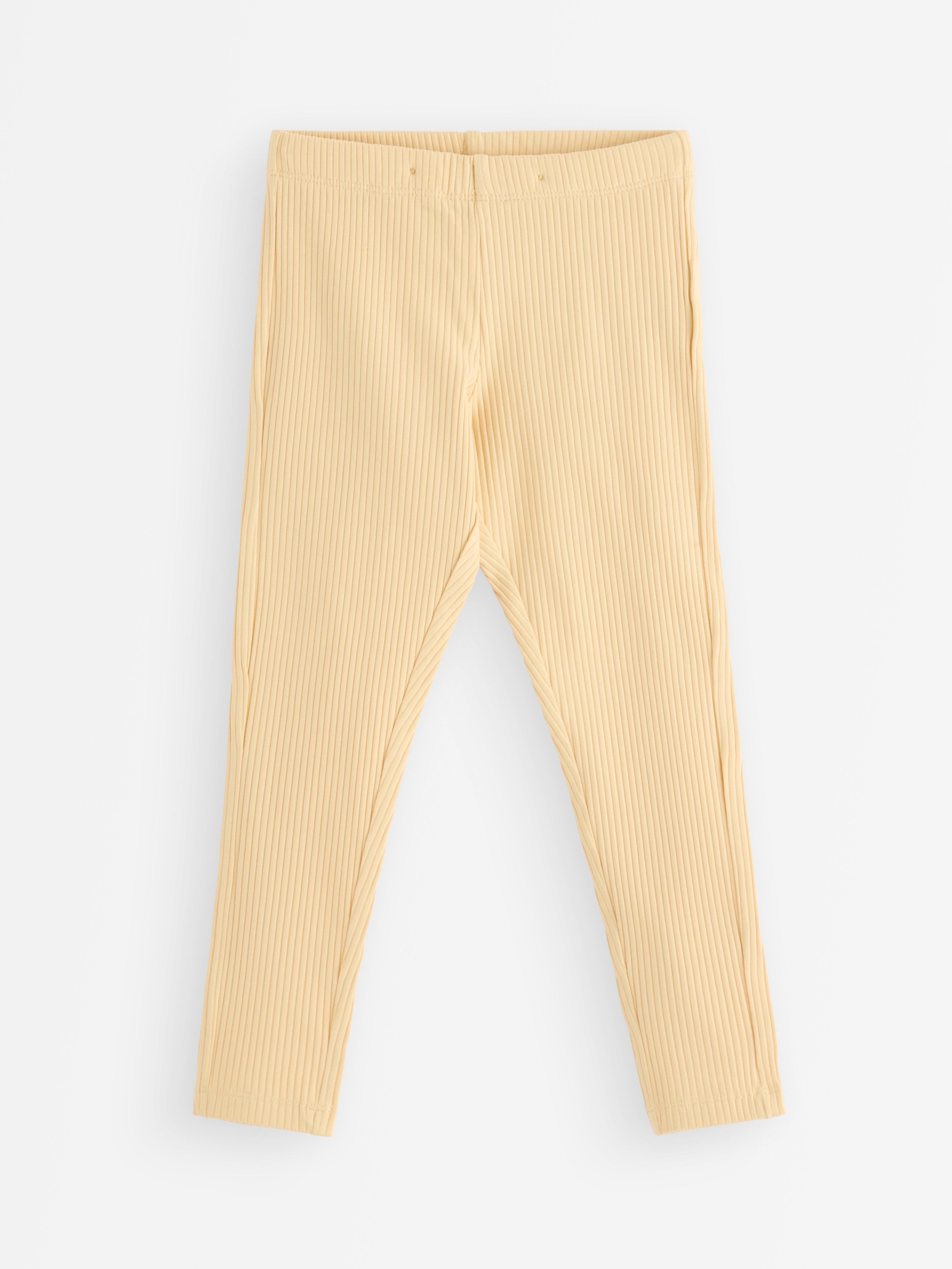 Leggings - Børn - Gul