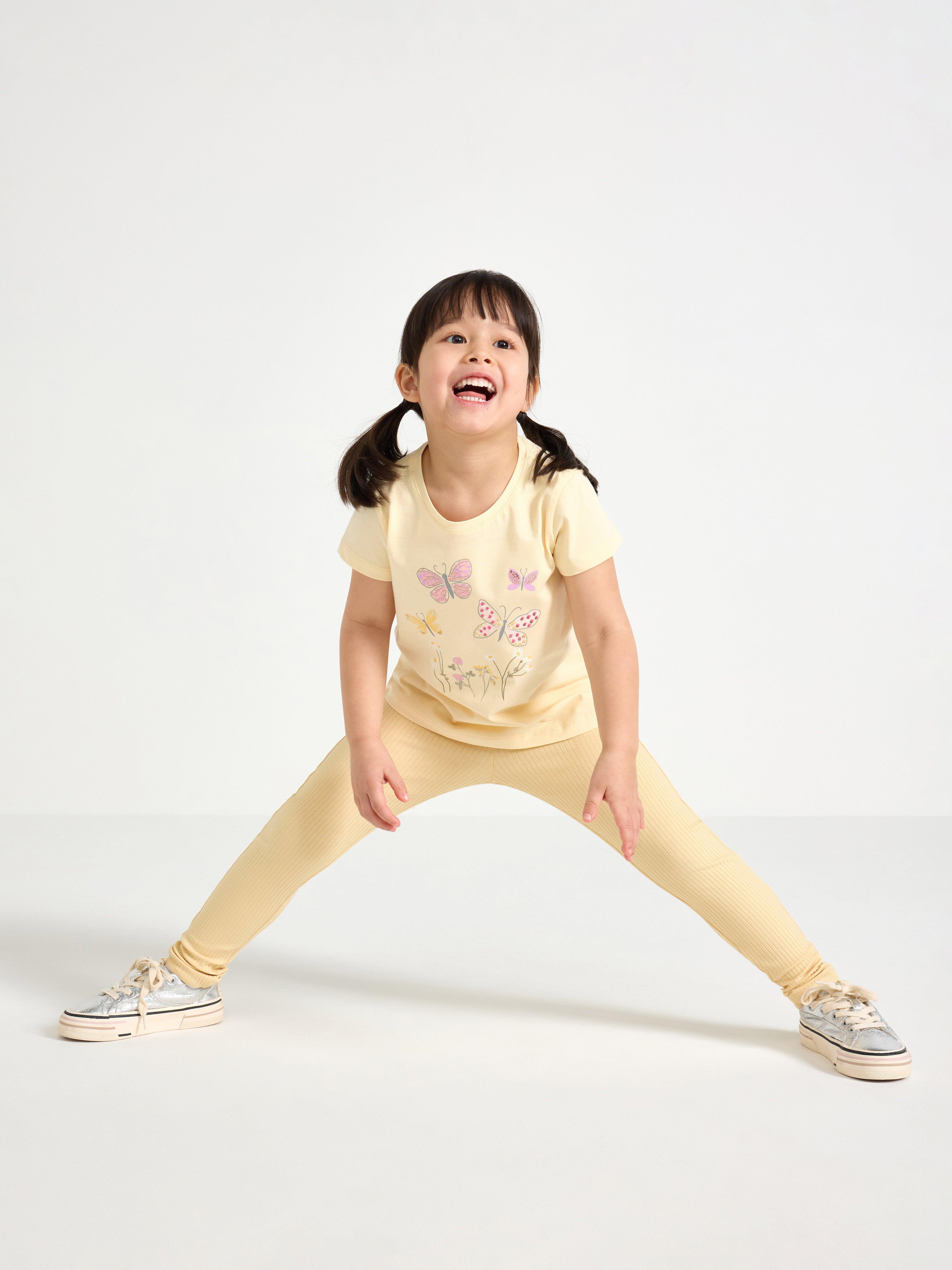 Leggings - Kids Wear - Yellow