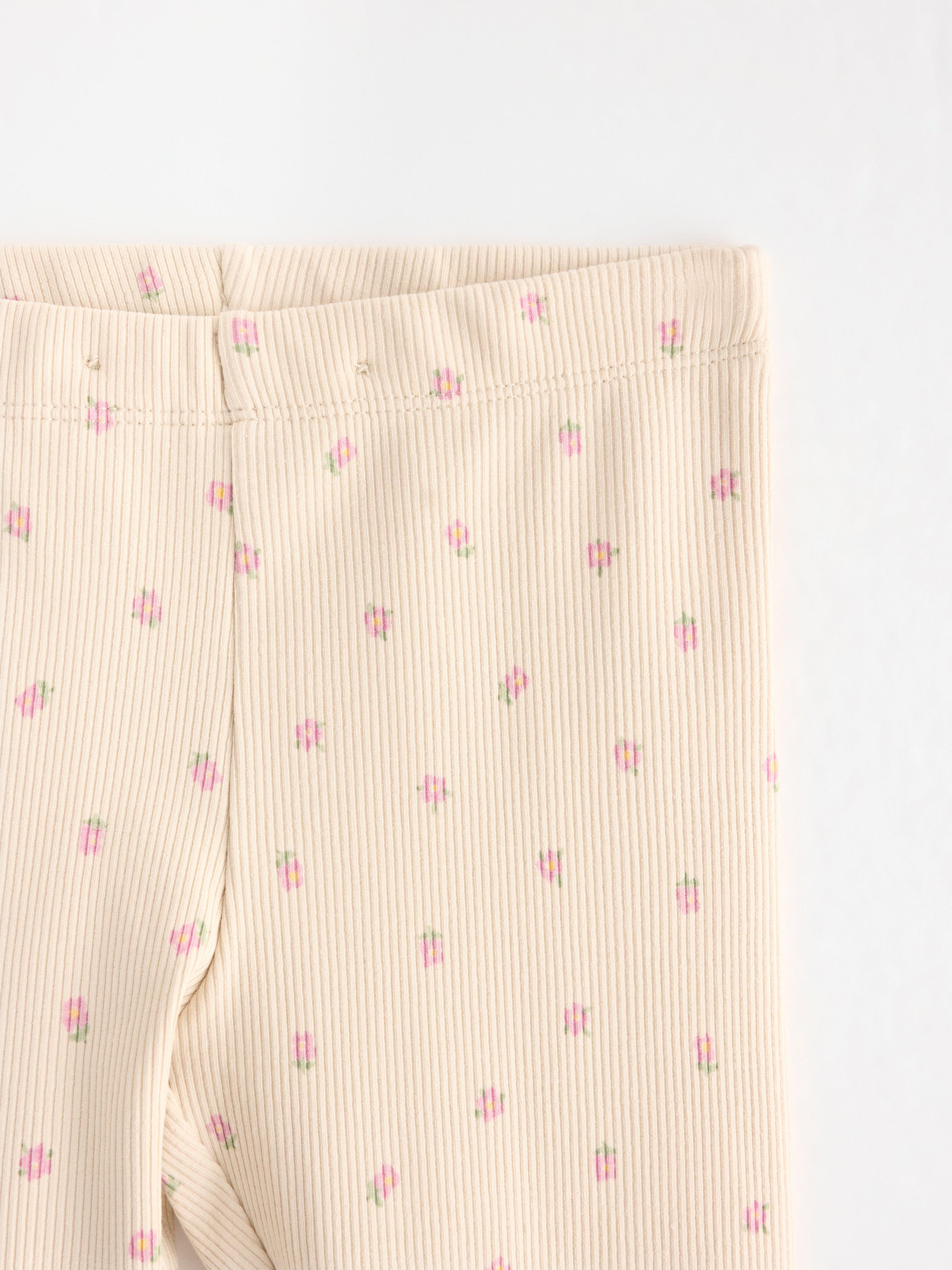 Leggings - Børn - Beige