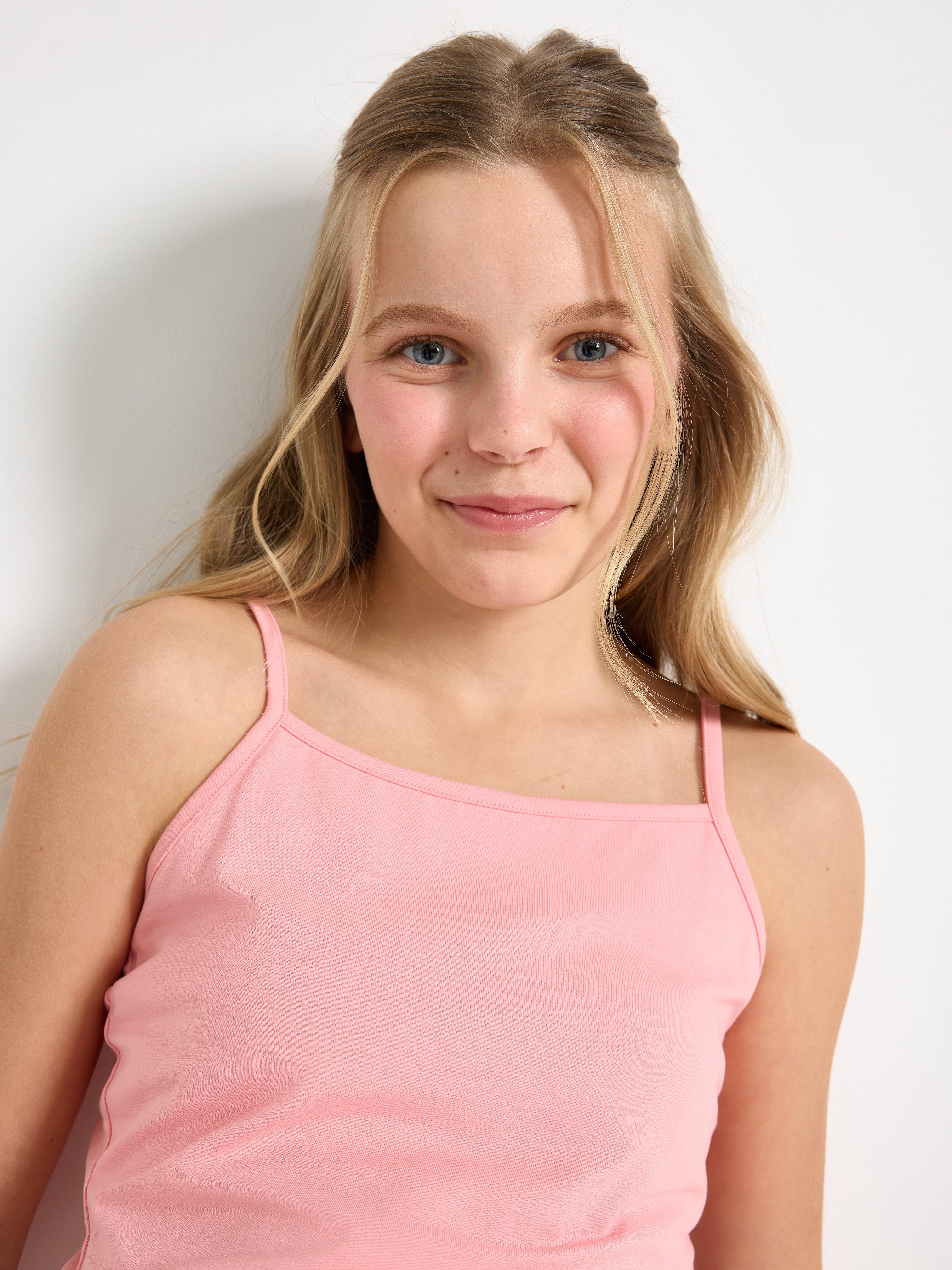 Tank Top - Kids Wear - Coral