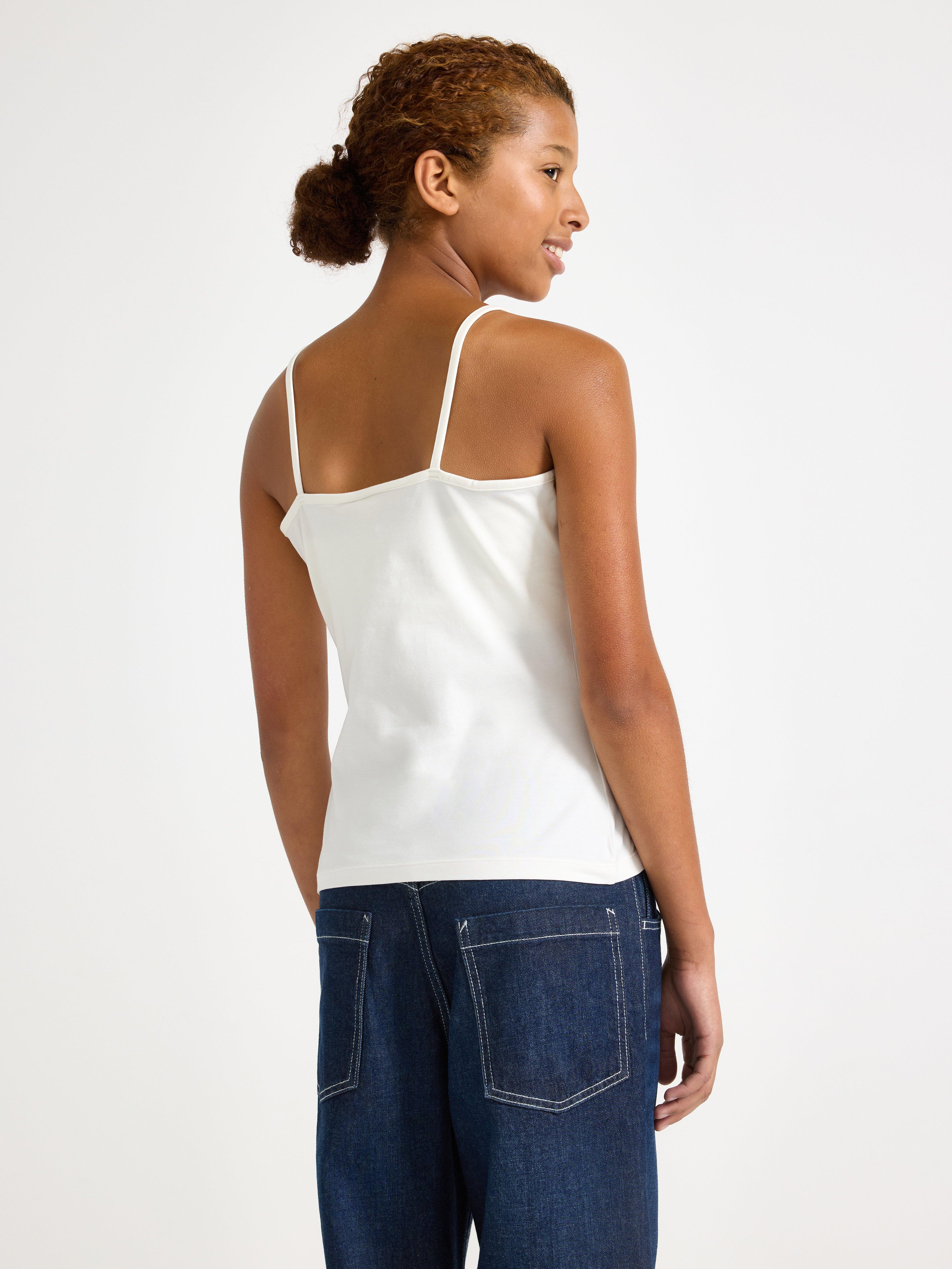 Tanktop - Børn - Hvid
