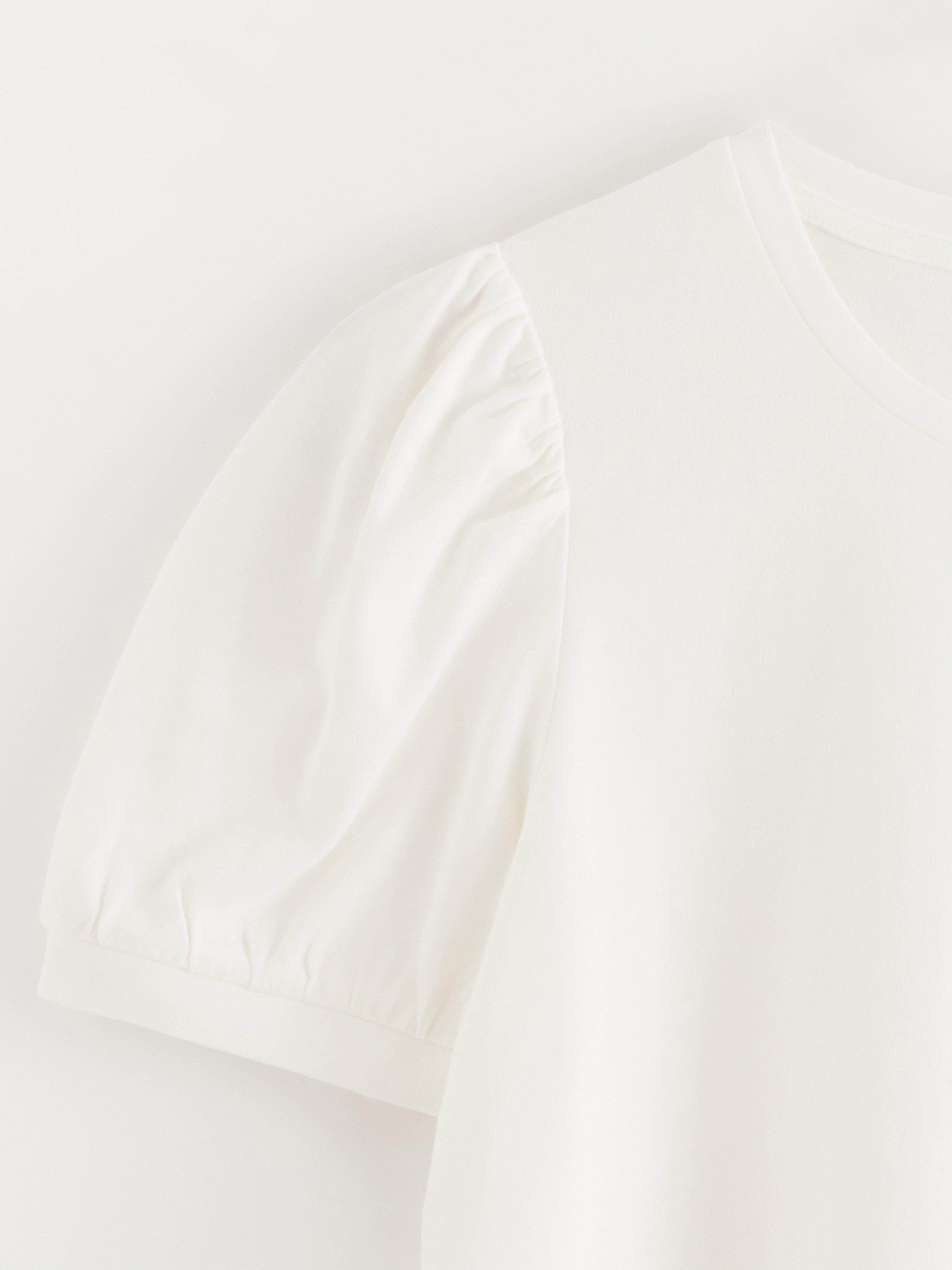 Top - Kids Wear - White