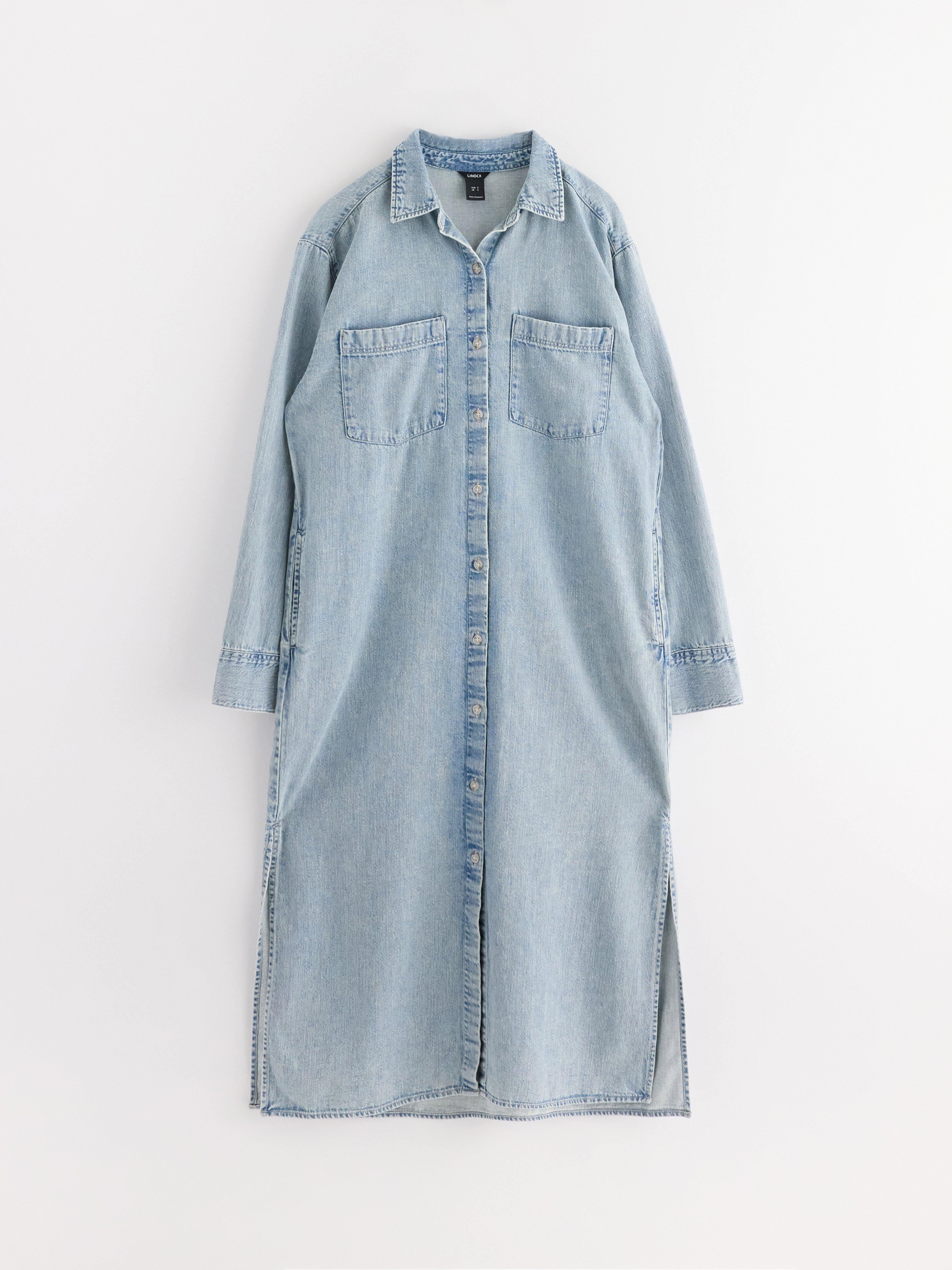 Skjortekjole - Dame - Blank