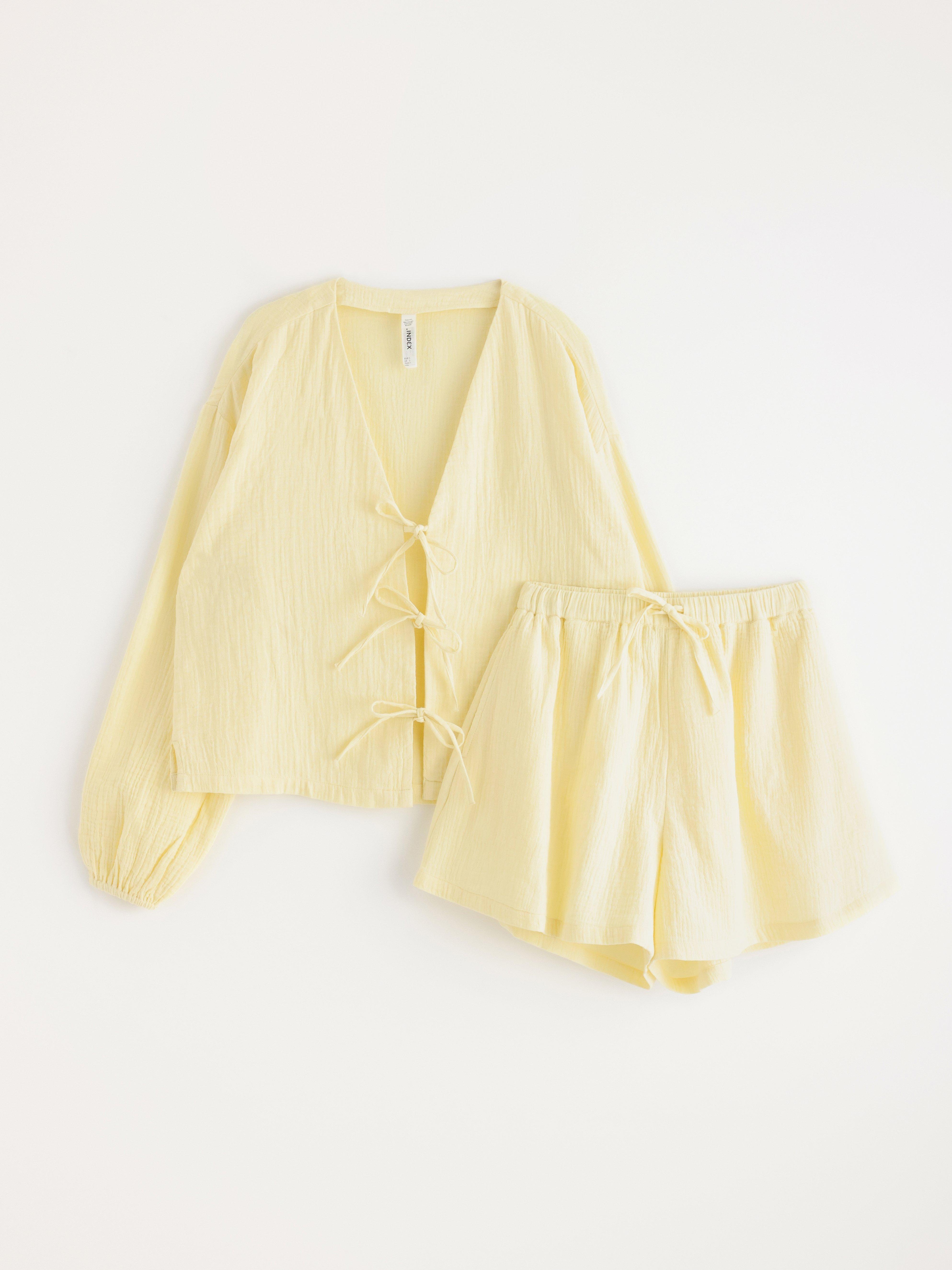 Pyjama Set - Lingerie - Yellow