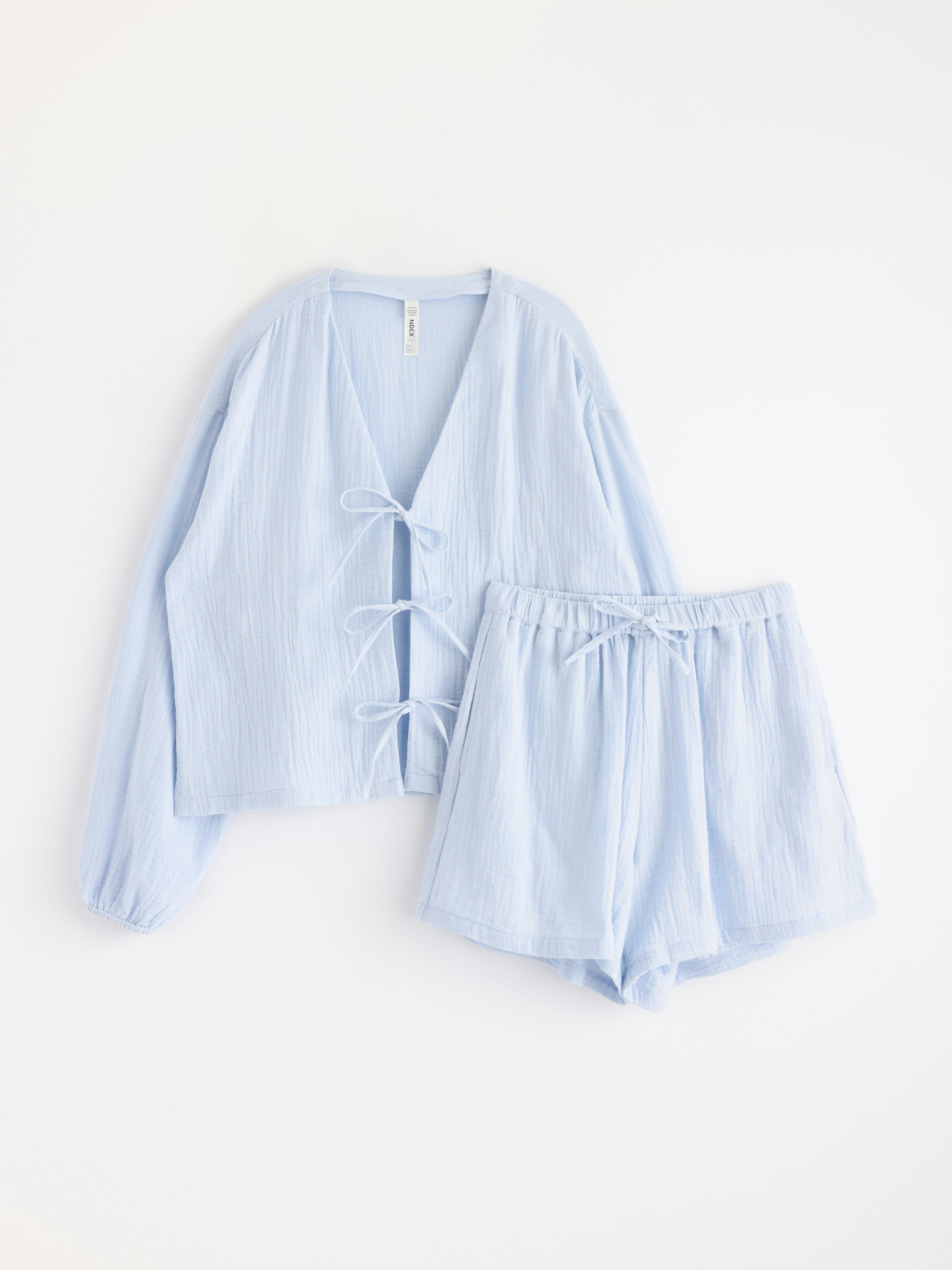 Pyjama Set - Lingerie - Blue