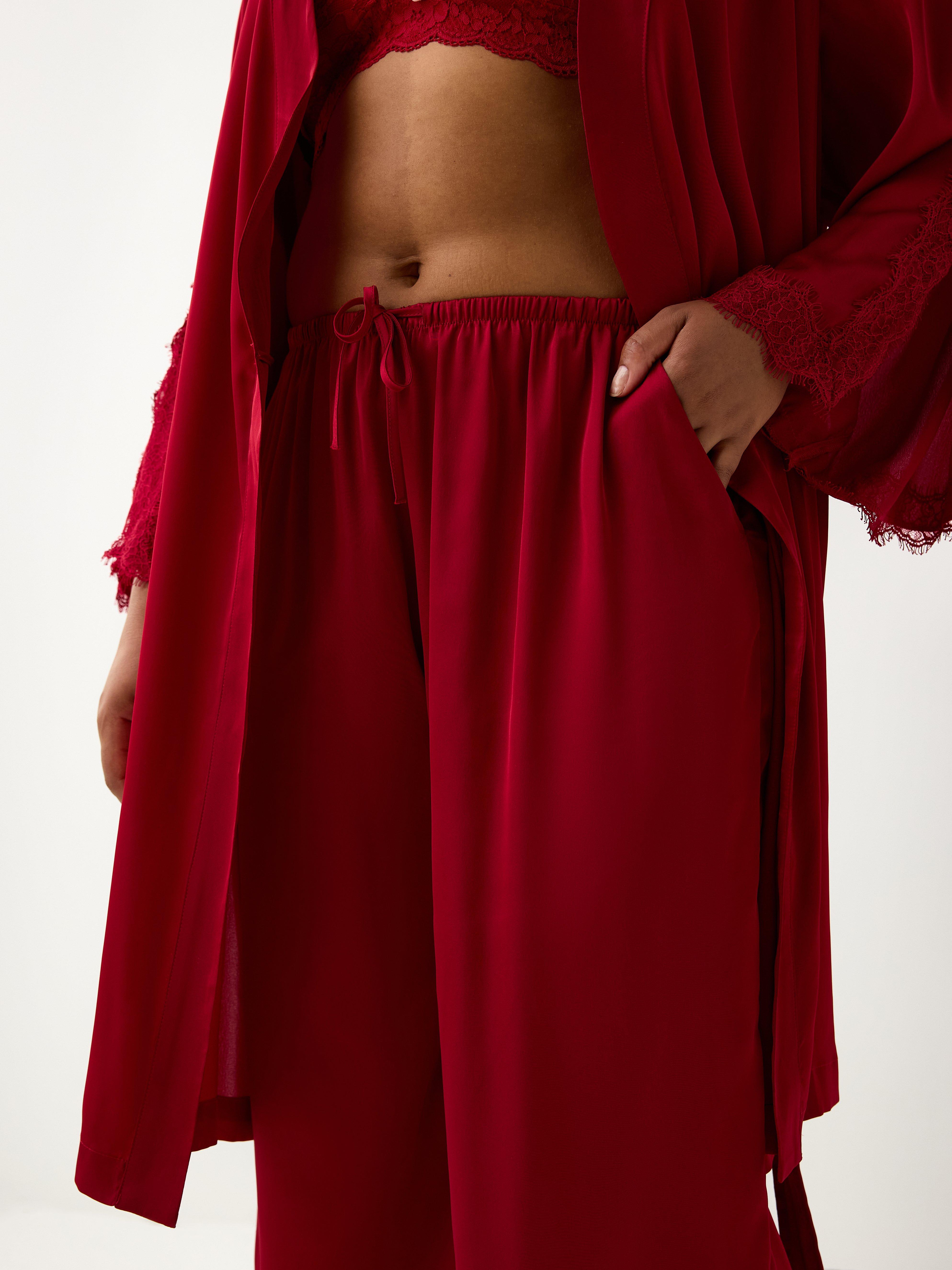 Pyjama Trousers - Lingerie - Red