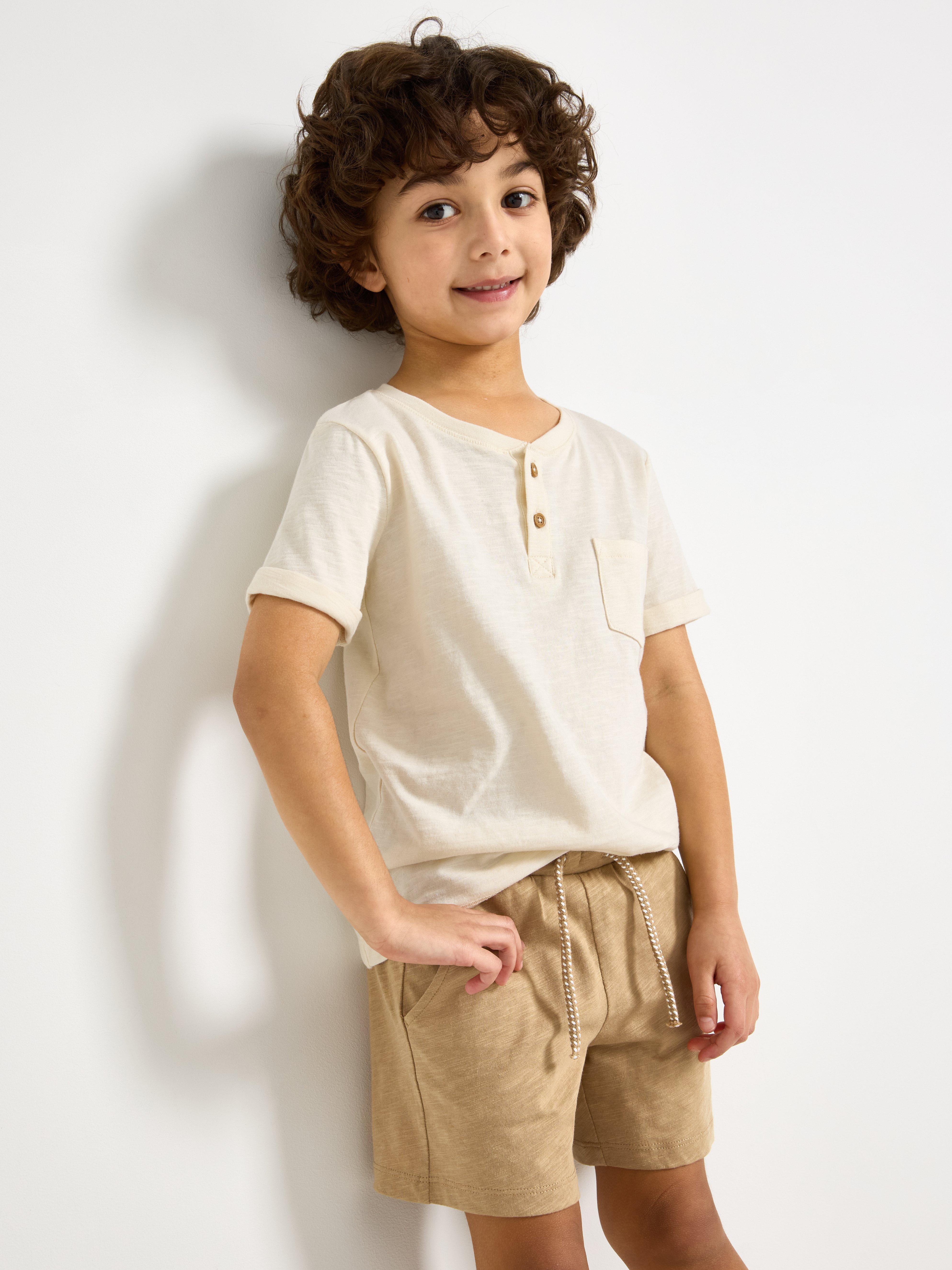Shorts - Kids Wear - Beige