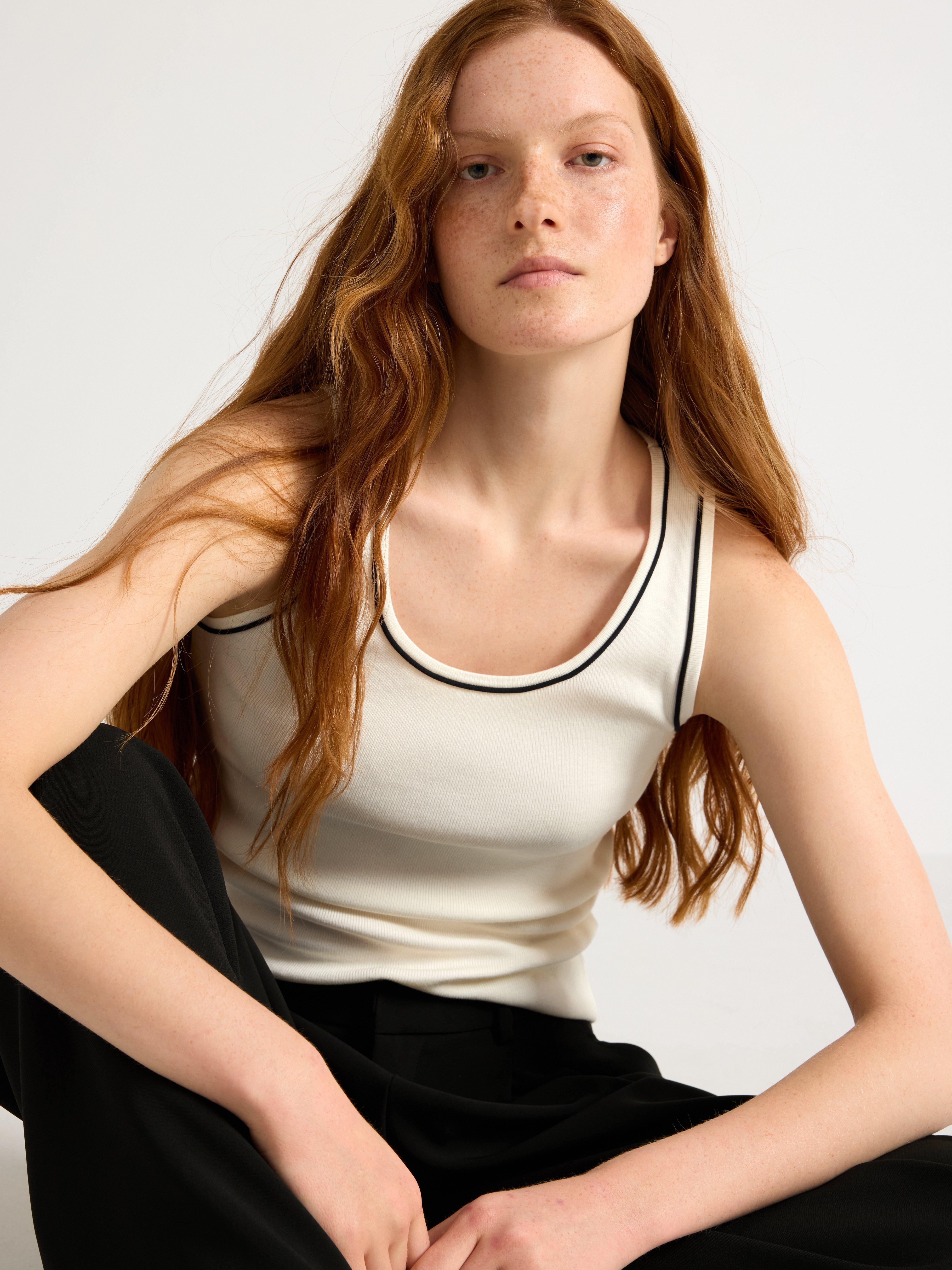 Tank Top - Womens Wear - White