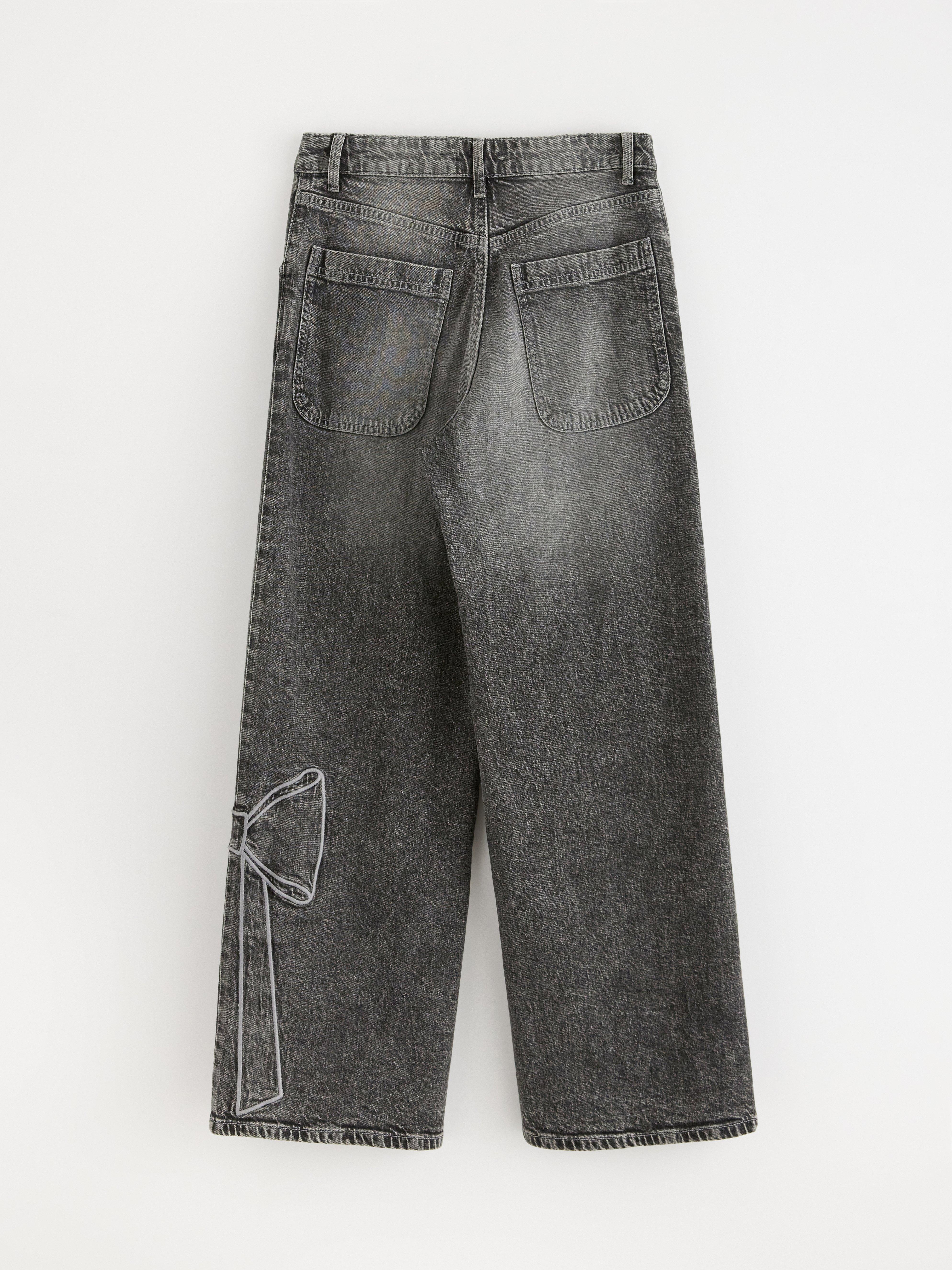 Jeans - Barn - Grå