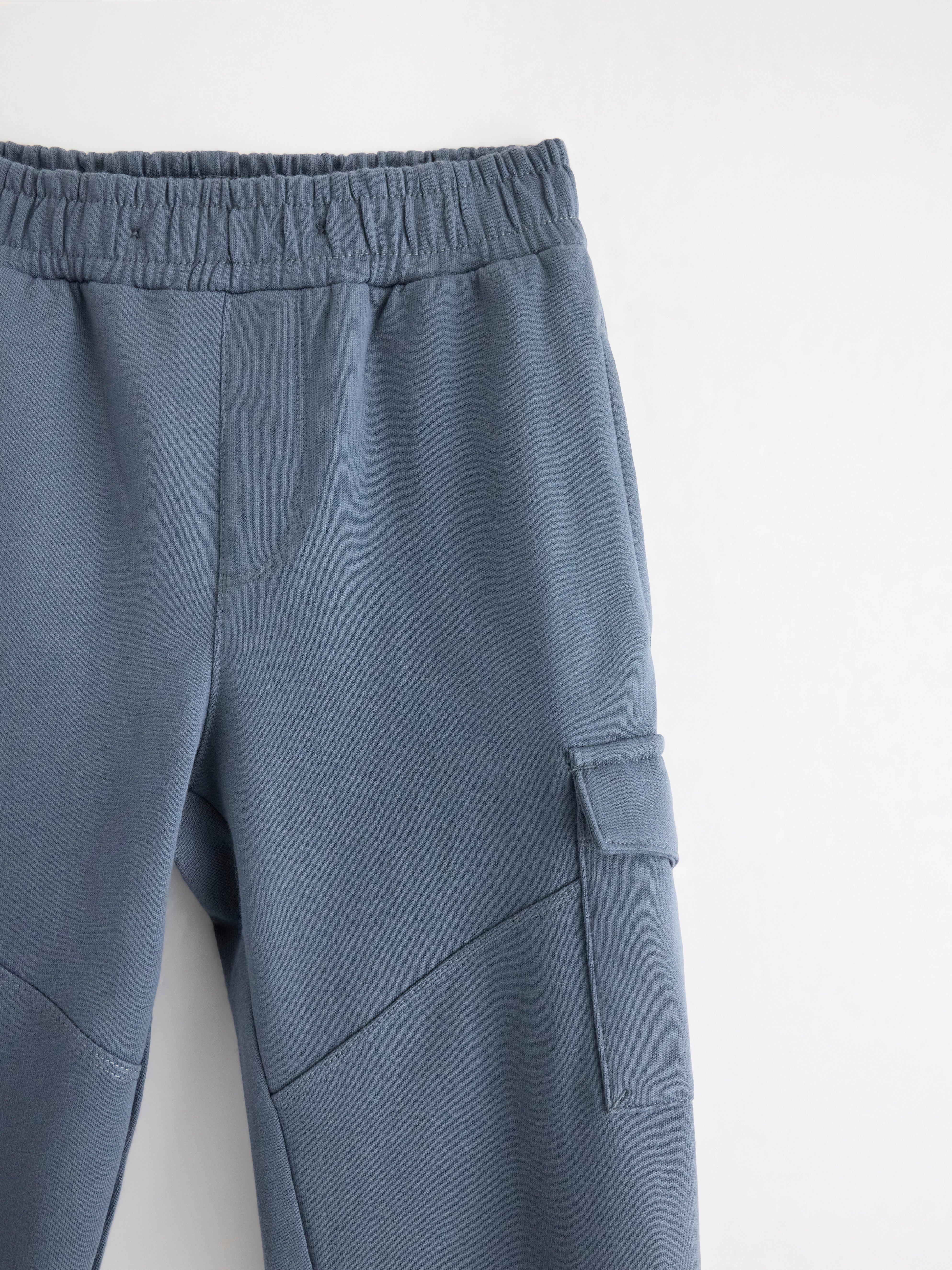 Cargo Trousers - Kids Wear - Grey