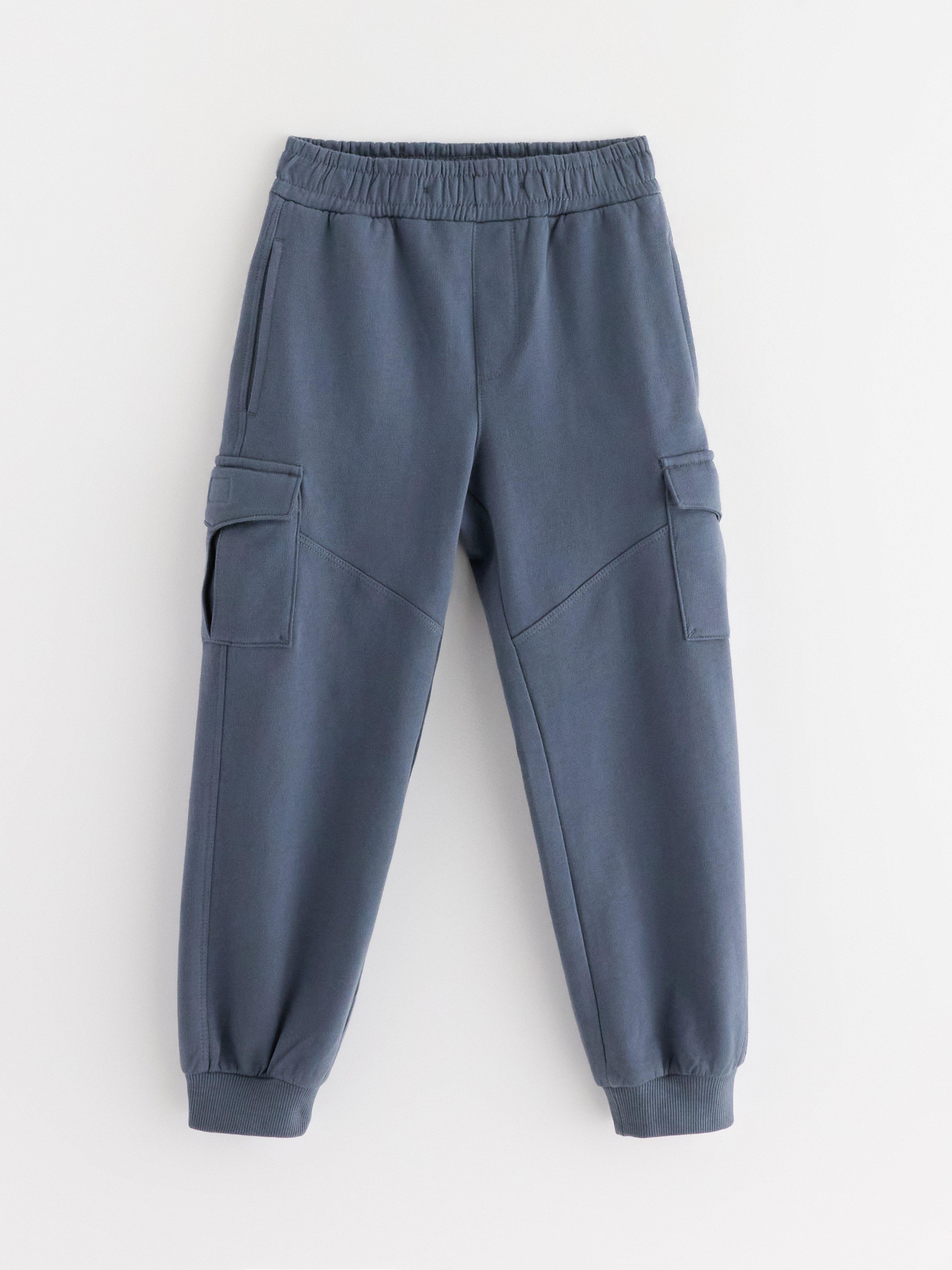 Cargo Trousers - Kids Wear - Grey
