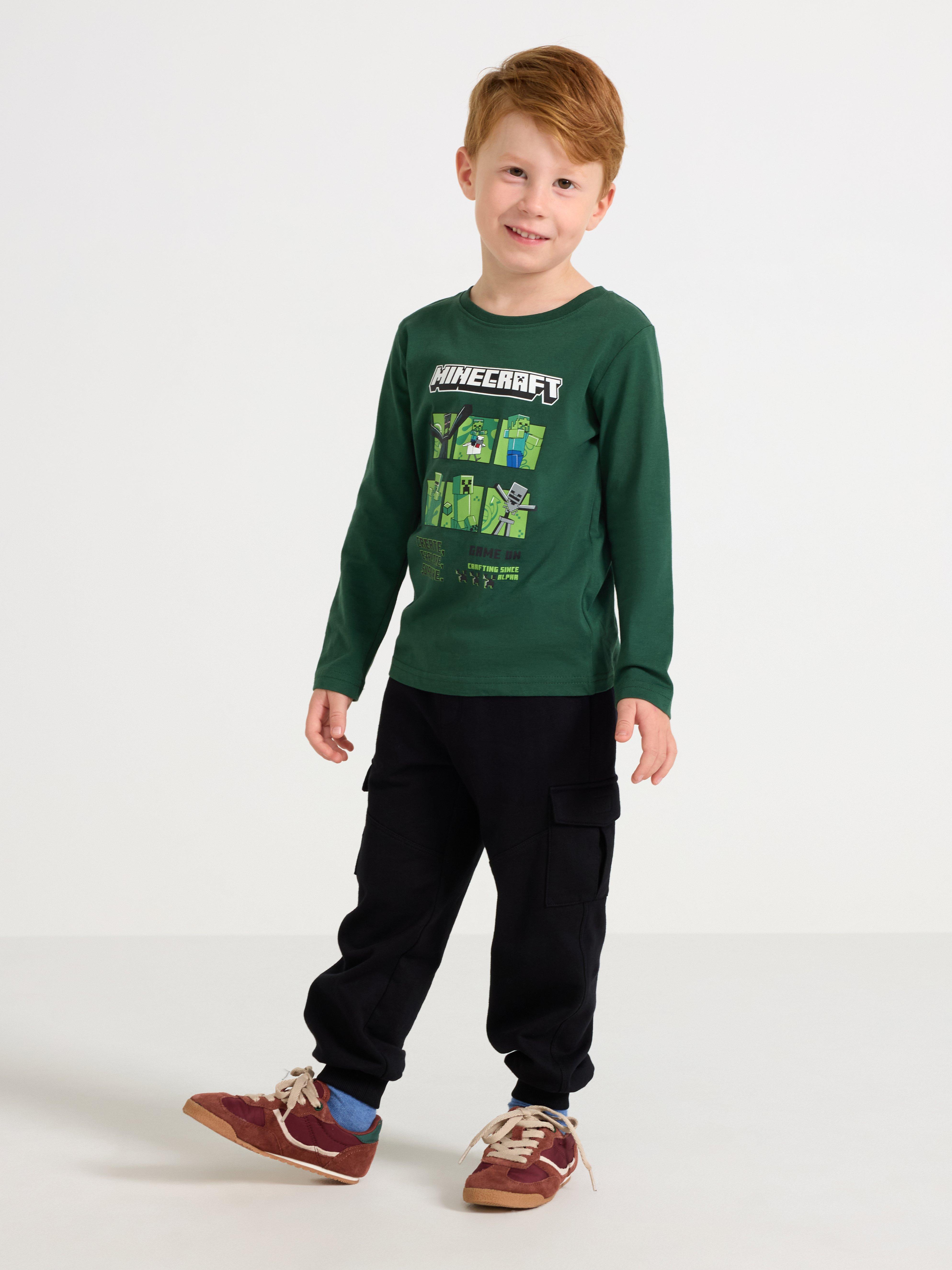 Cargo Trousers - Kids Wear - Black