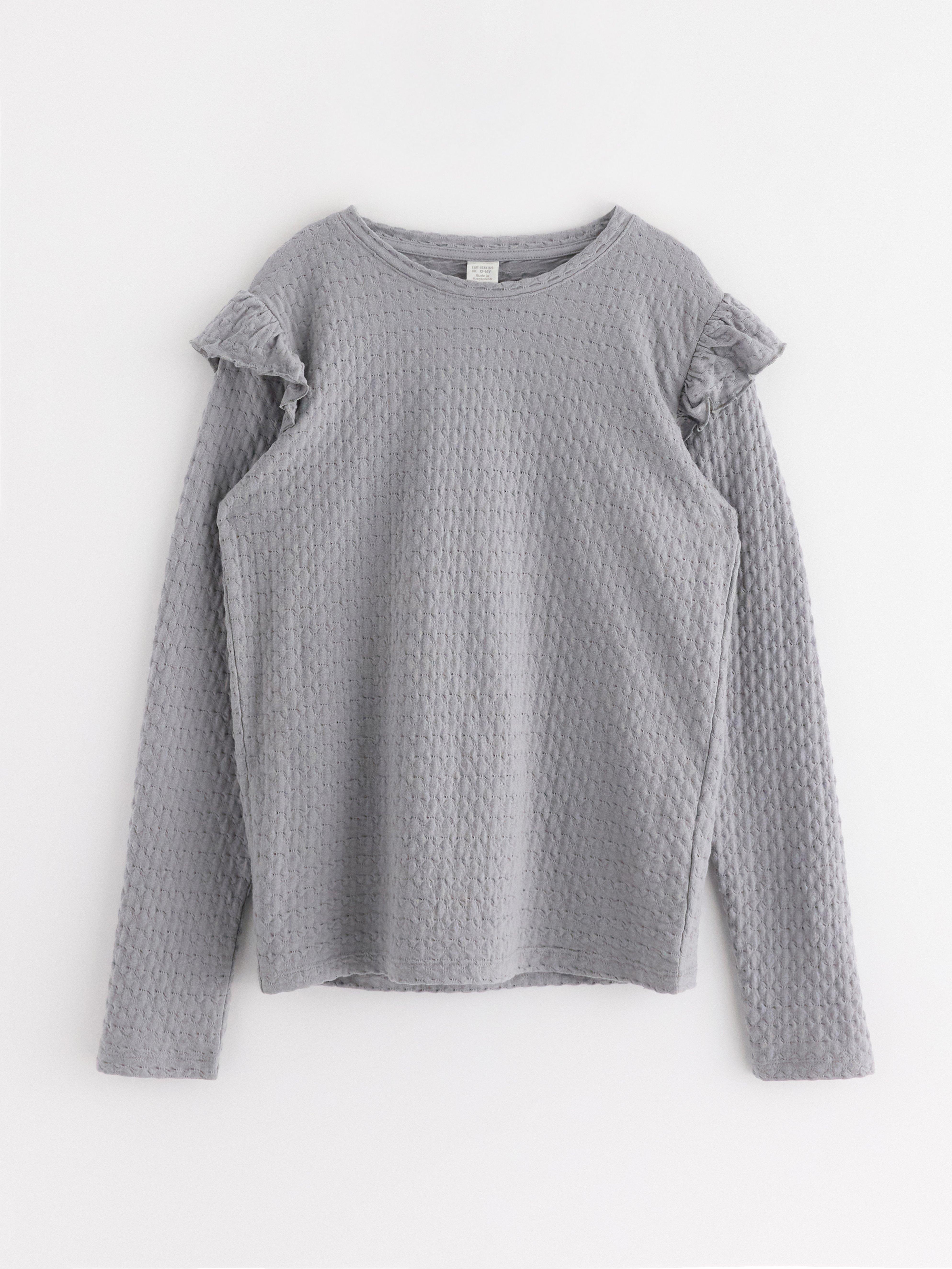 Top - Kids Wear - Grey